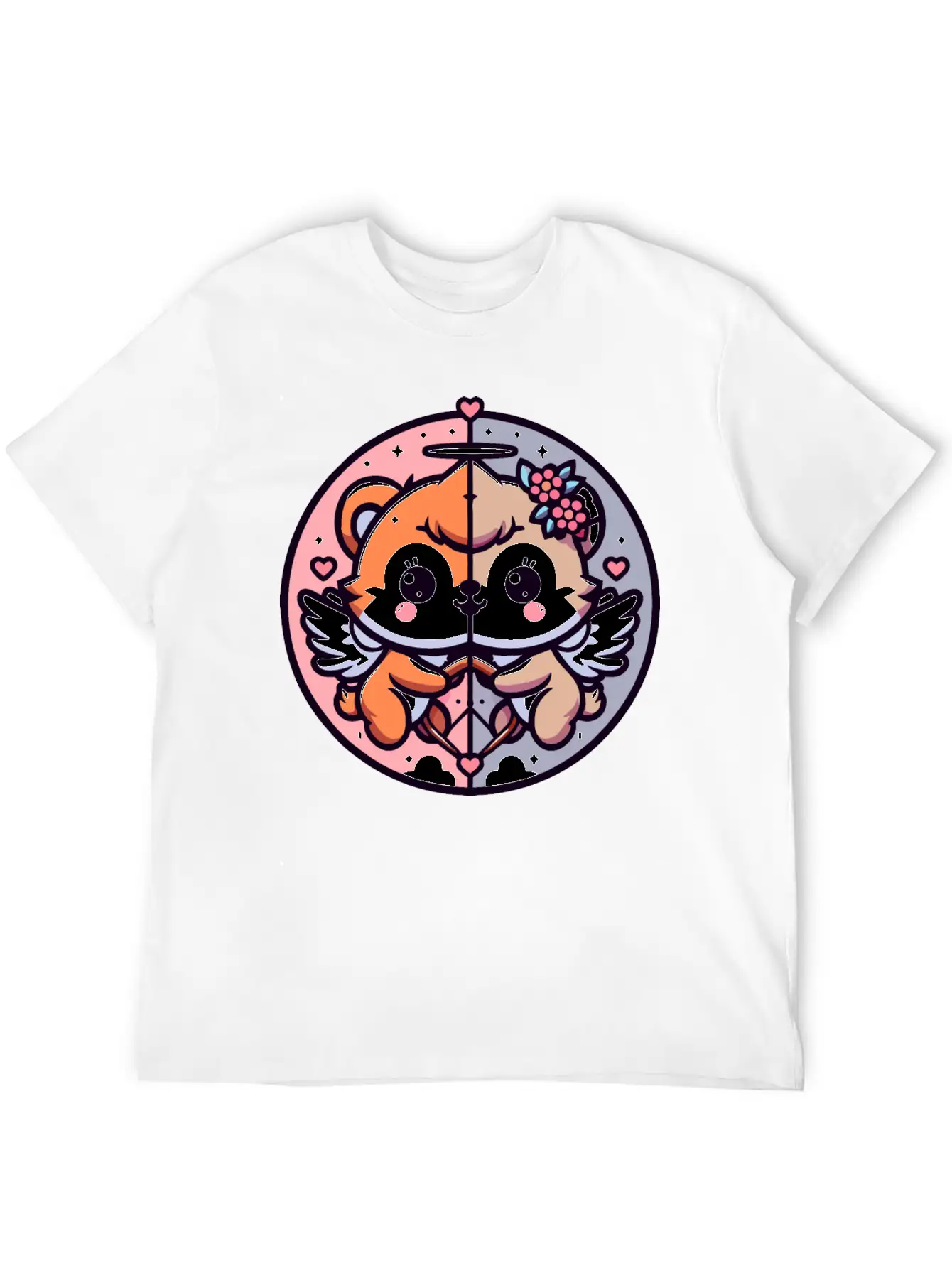 CUTE CUPID BABY ANIMAL Unisex Casual T-Shirt – Clean Design For Daily Comfort