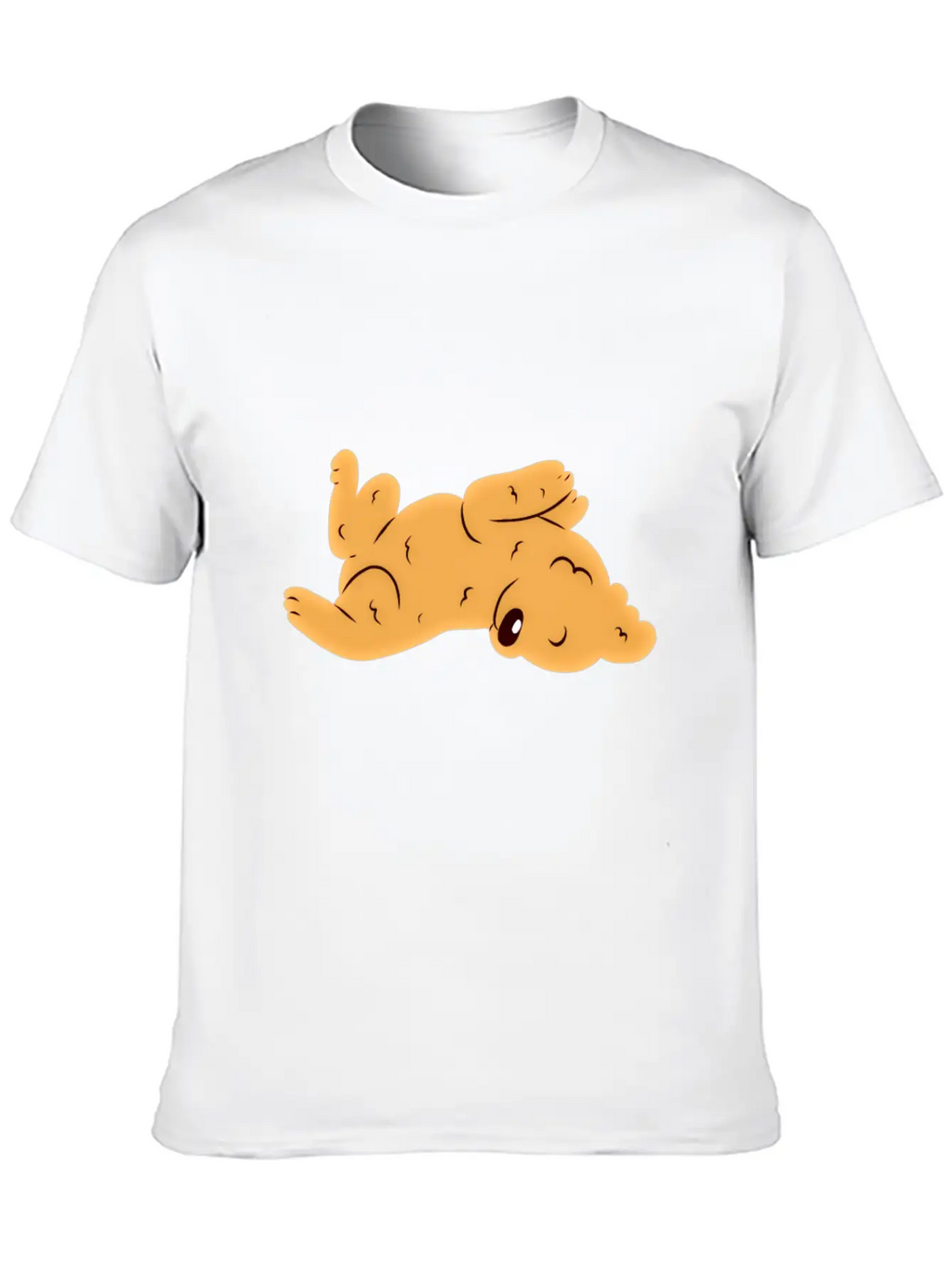 Cute Dog Basic Graphic T-Shirt – Daily Comfort In Soft Cotton
