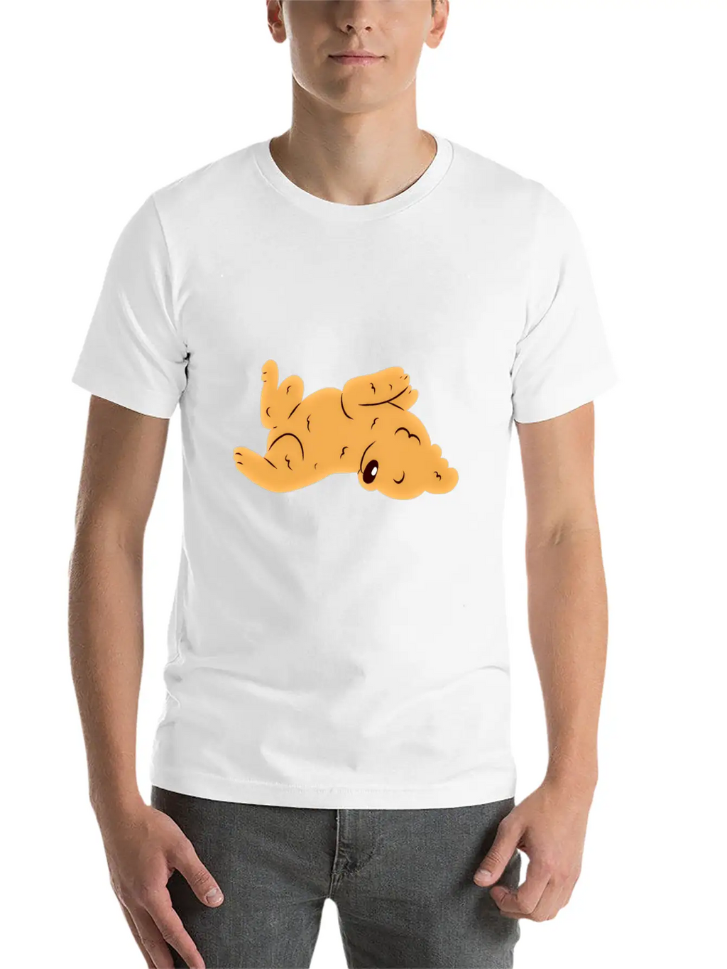Cute Dog Basic Graphic T-Shirt – Daily Comfort In Soft Cotton