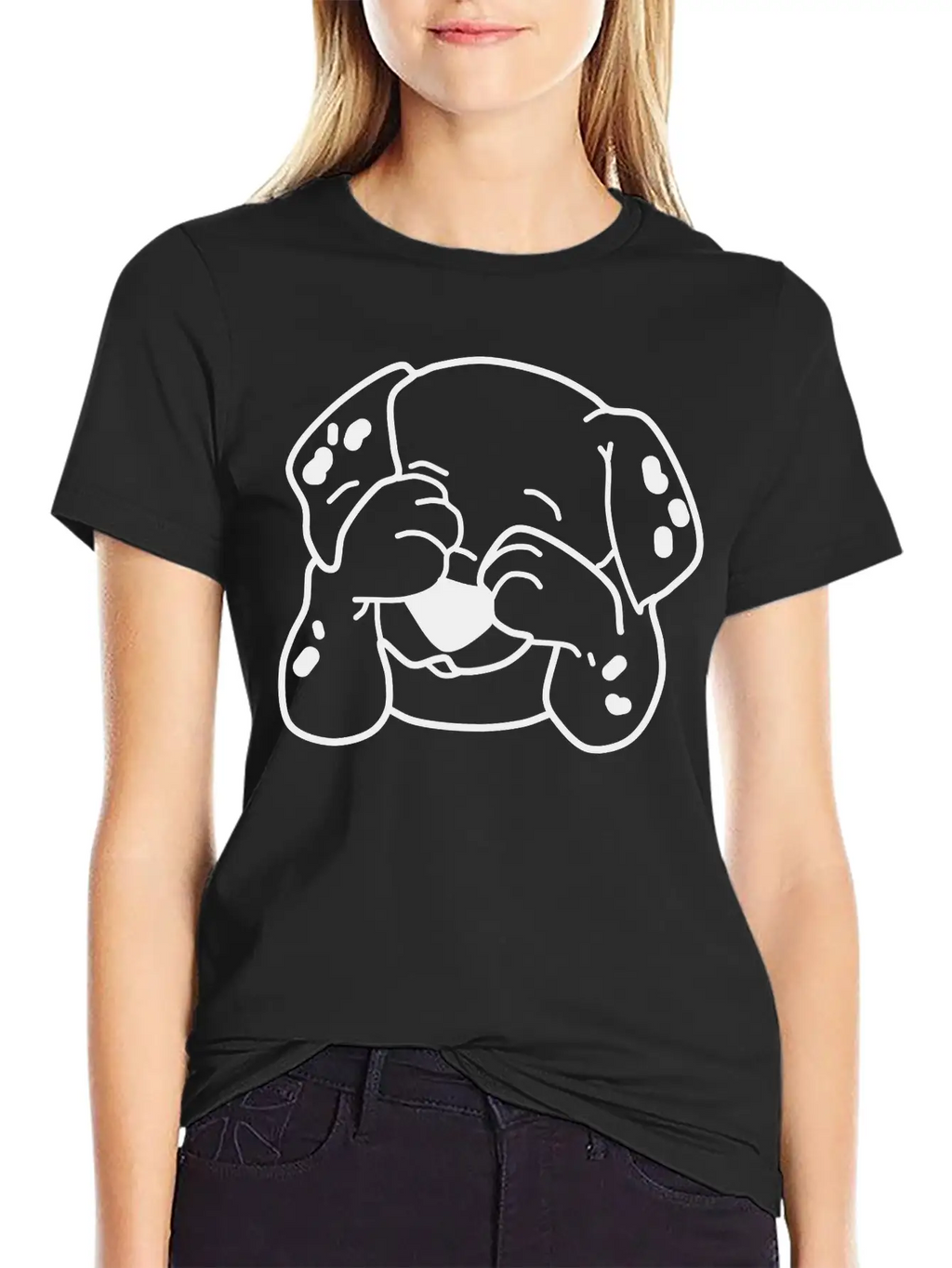 Cute Dog, Sweet Dog,animal, Unisex Casual T-Shirt – Clean Design For Daily Comfort