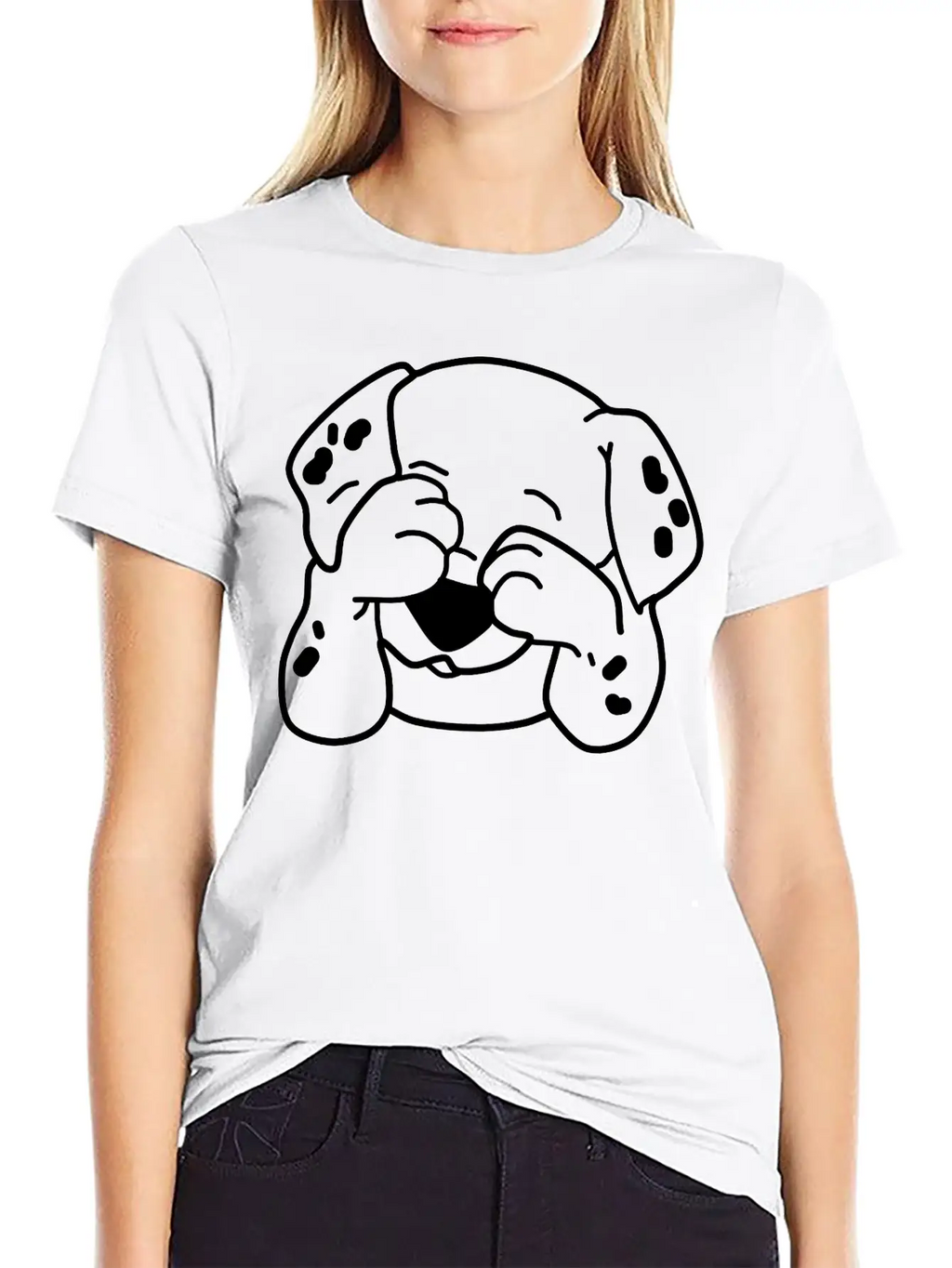 Cute Dog, Sweet Dog,animal, Unisex Casual T-Shirt – Clean Design For Daily Comfort