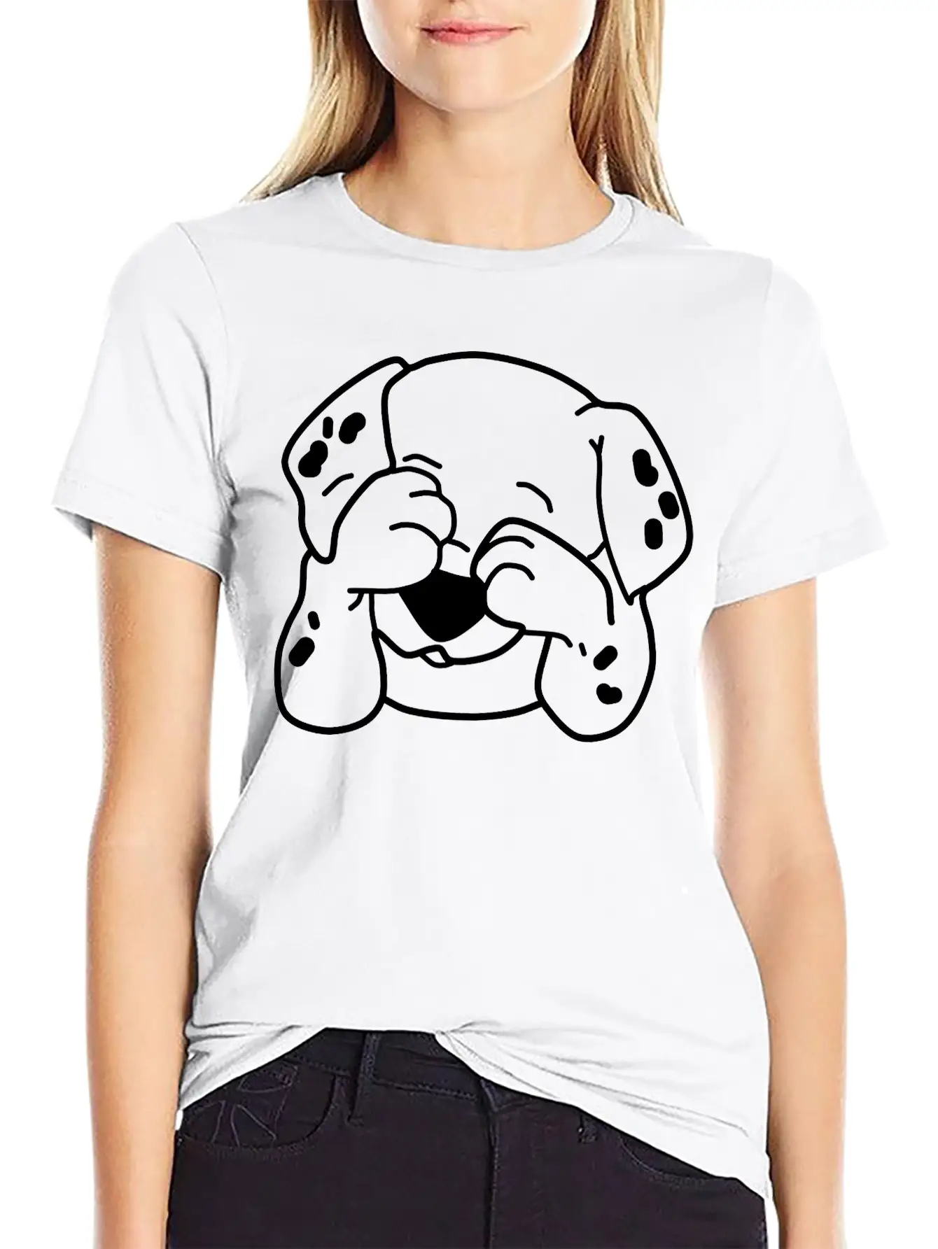 Cute Dog, Sweet Dog,animal, Unisex Casual T-Shirt – Clean Design For Daily Comfort