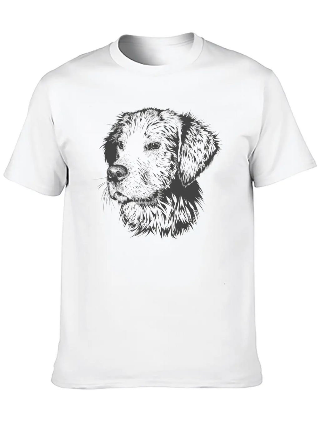 Cute Doggy Timeless Short Sleeve Tee – Comfy And Minimalist Design