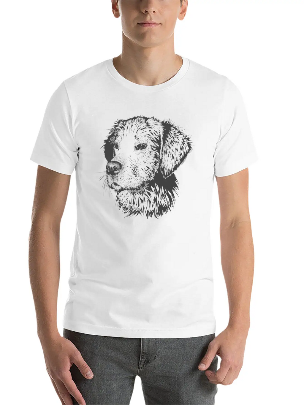 Cute Doggy Timeless Short Sleeve Tee – Comfy And Minimalist Design