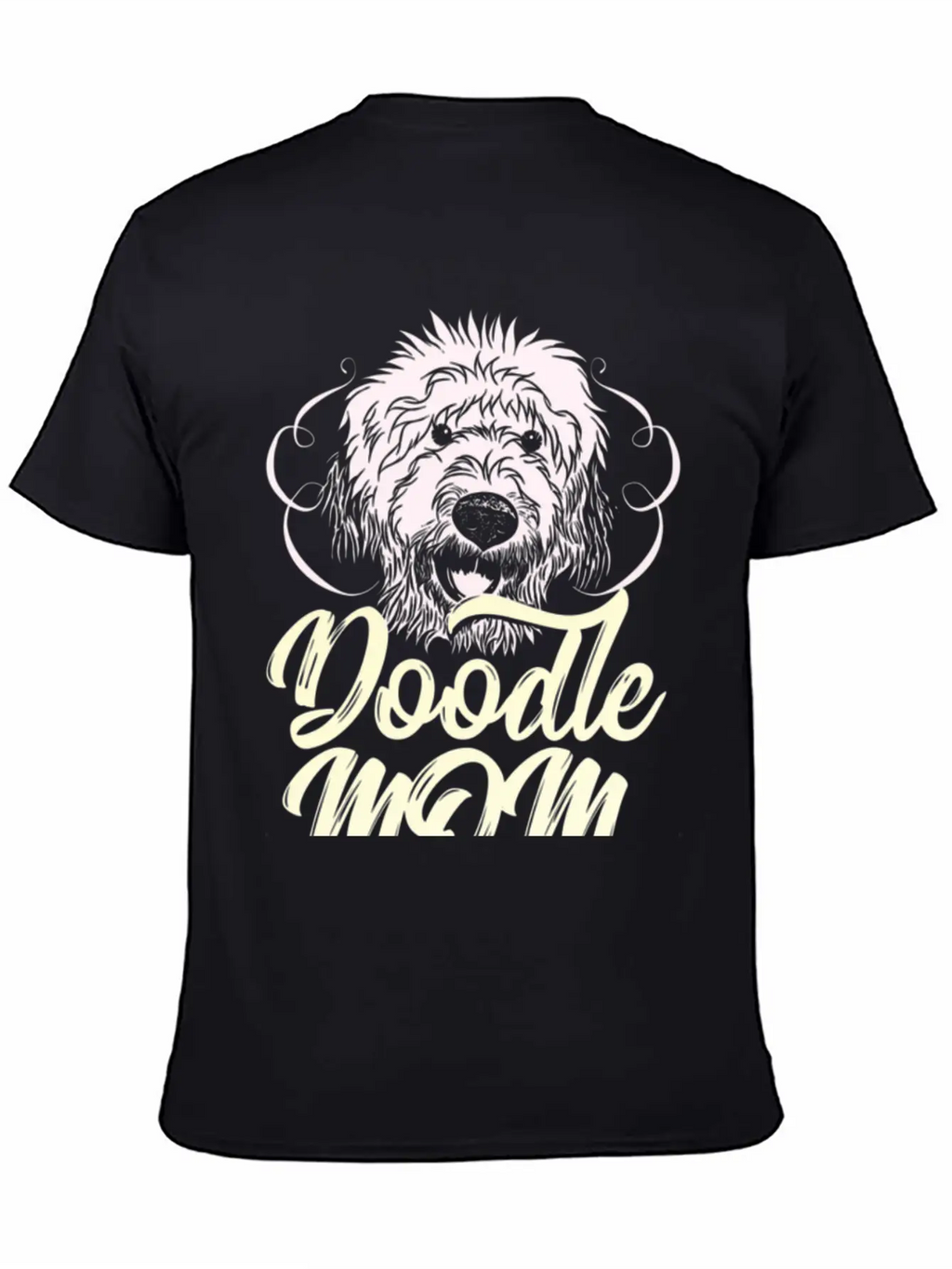 Cute Doodle Mom Goldendoodle Labradoodle Pyredoodl Basic Graphic T-Shirt – Daily Comfort In Soft Cotton
