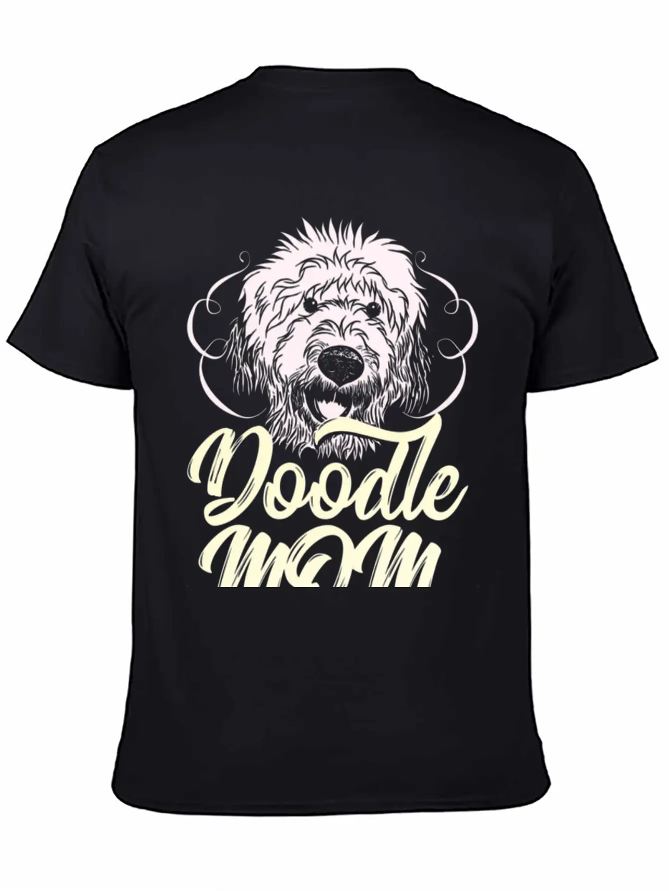 Cute Doodle Mom Goldendoodle Labradoodle Pyredoodl Basic Graphic T-Shirt – Daily Comfort In Soft Cotton