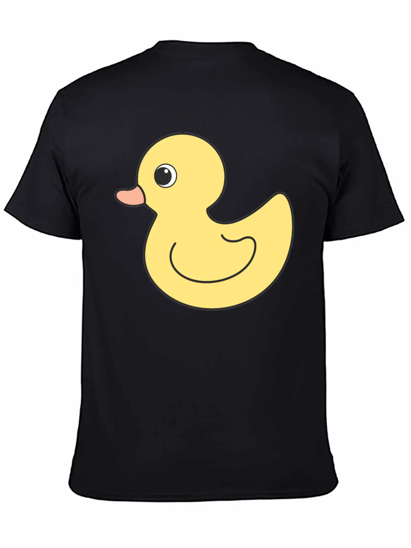 Cute Duck Breathable Soft Cotton T-Shirt – Timeless Casual Look