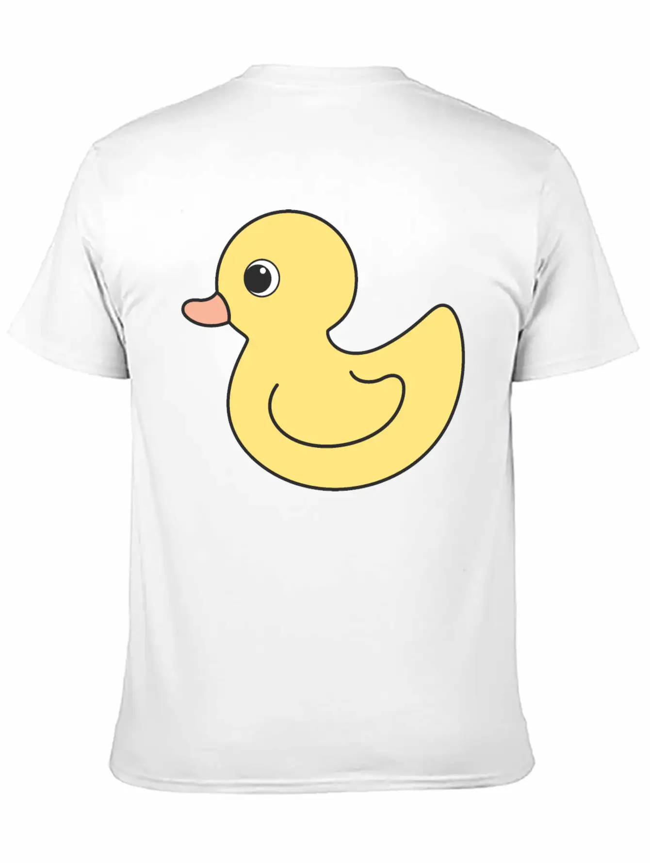 Cute Duck Breathable Soft Cotton T-Shirt – Timeless Casual Look