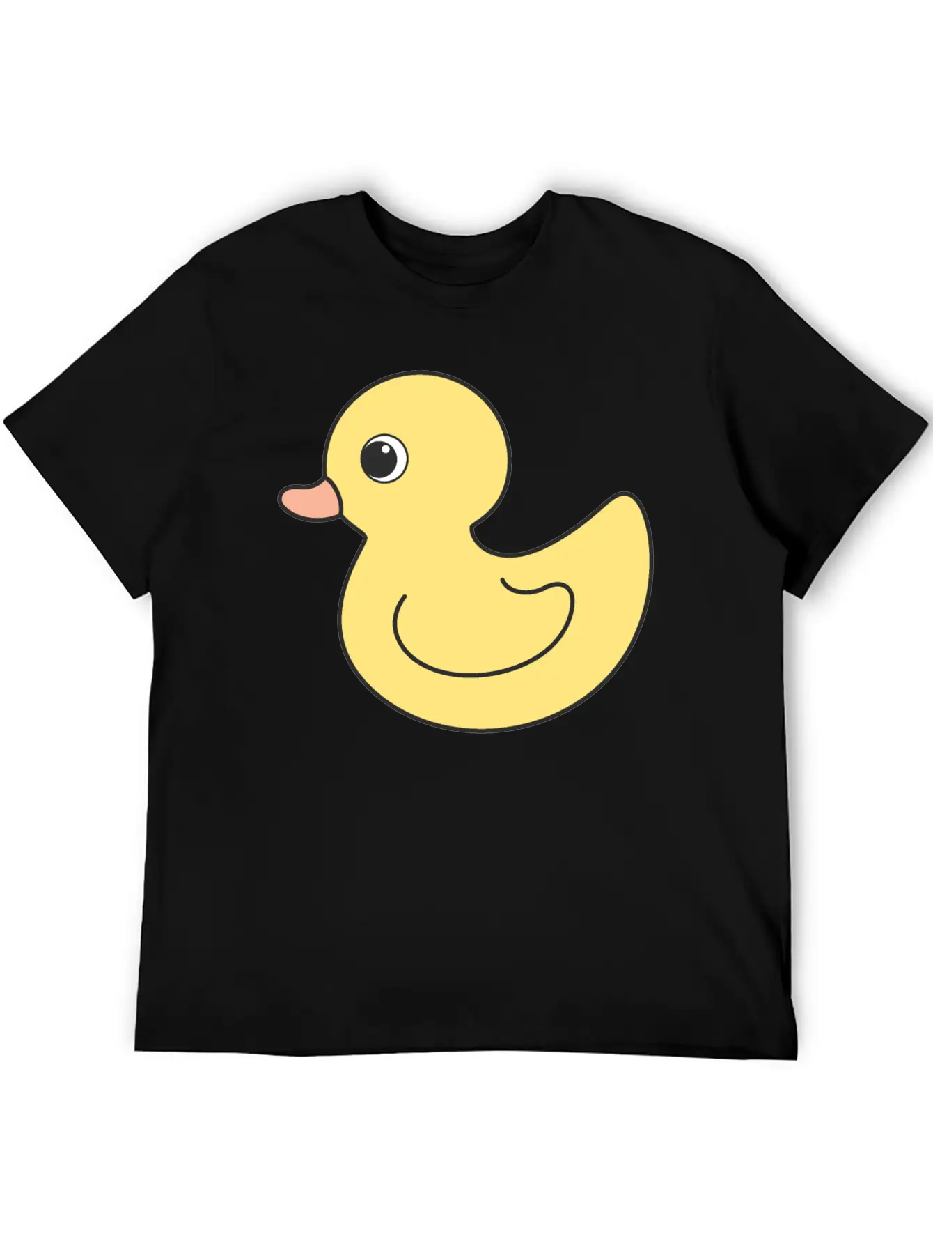 Cute Duck Breathable Soft Cotton T-Shirt – Timeless Casual Look