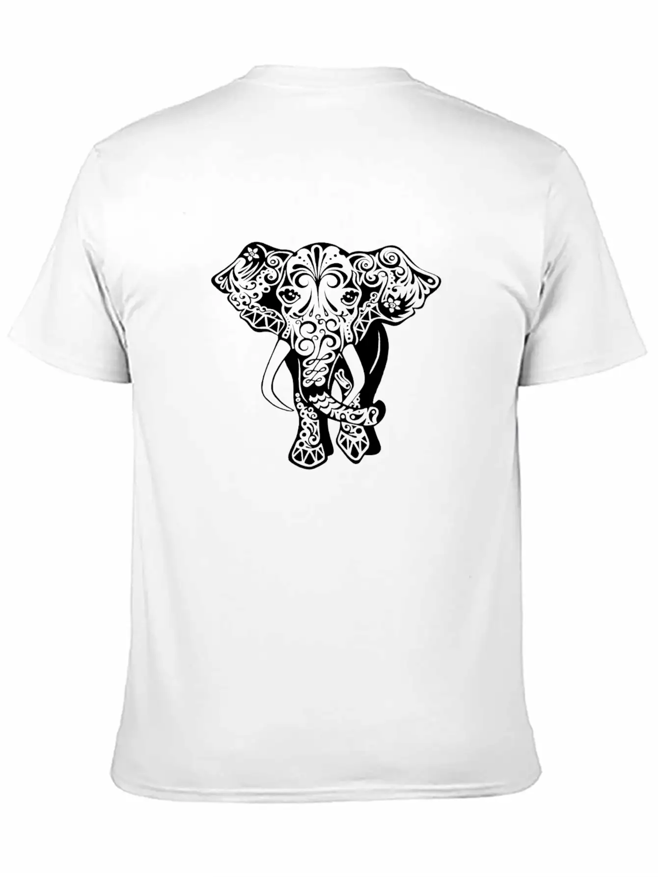 Cute Elephant Classic Cotton Tee – Unisex Comfort For Any Season