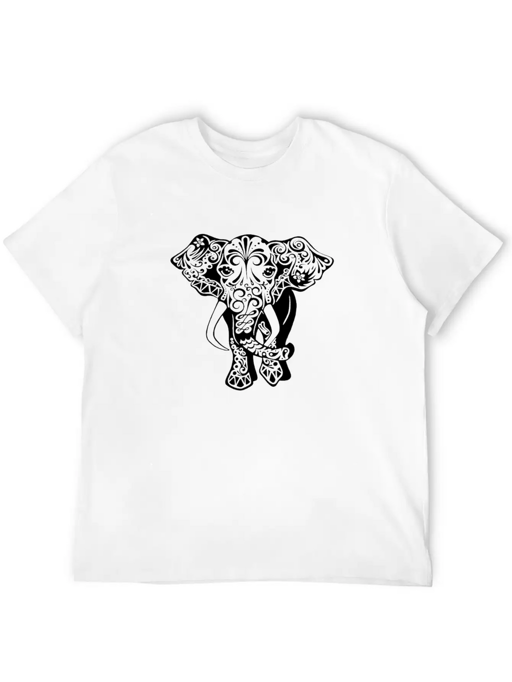 Cute Elephant Classic Cotton Tee – Unisex Comfort For Any Season