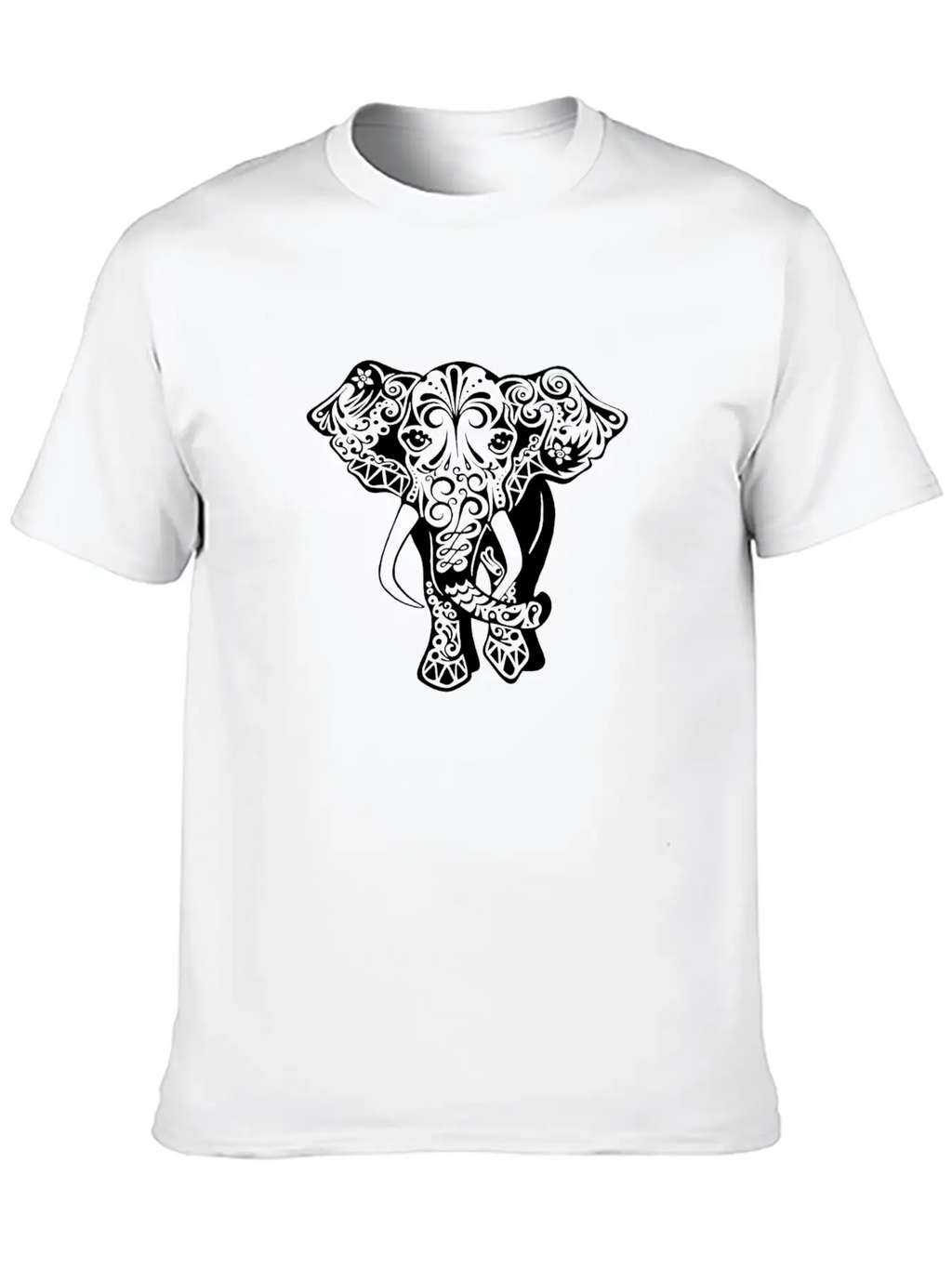 Cute Elephant Classic Cotton Tee – Unisex Comfort For Any Season