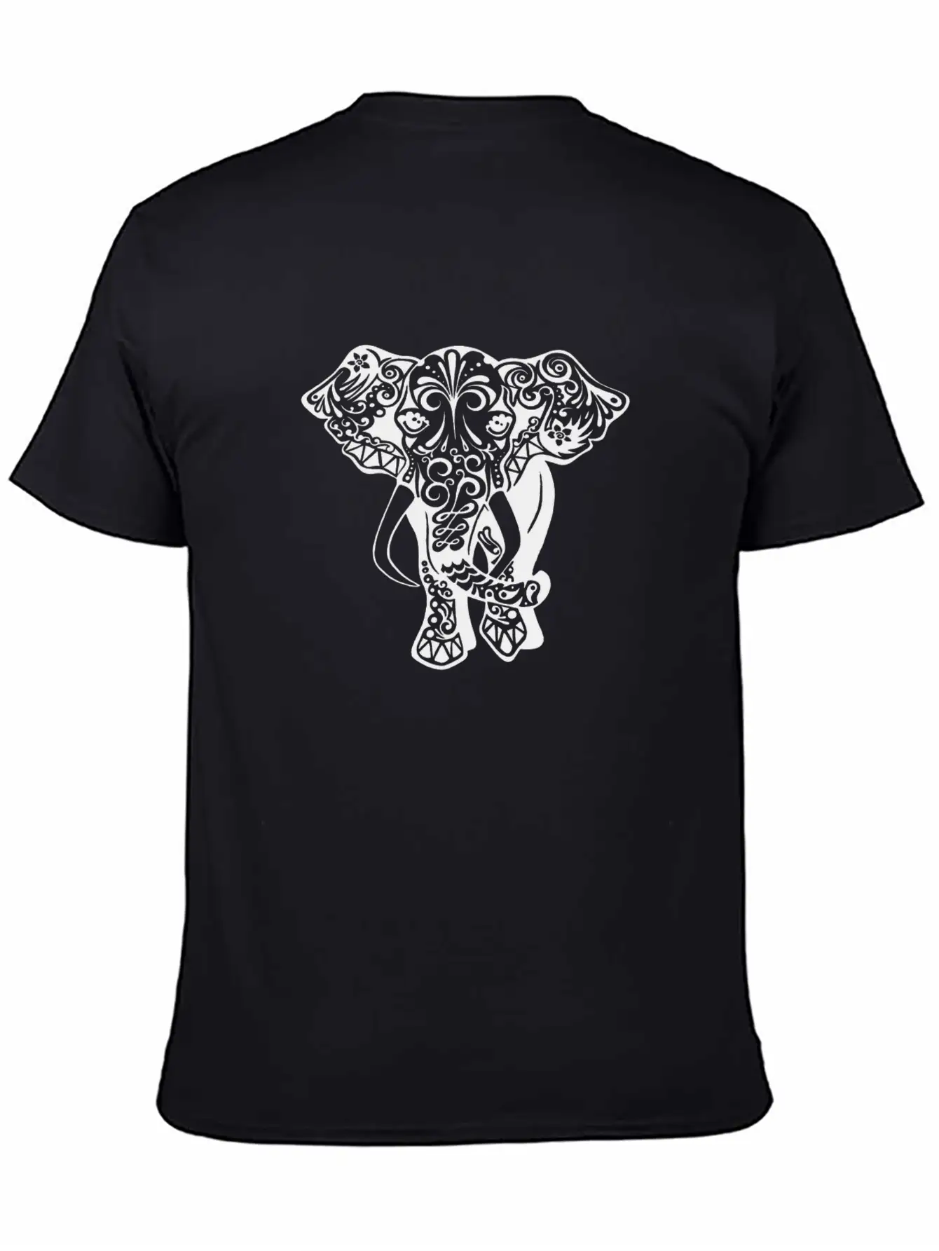 Cute Elephant Classic Cotton Tee – Unisex Comfort For Any Season