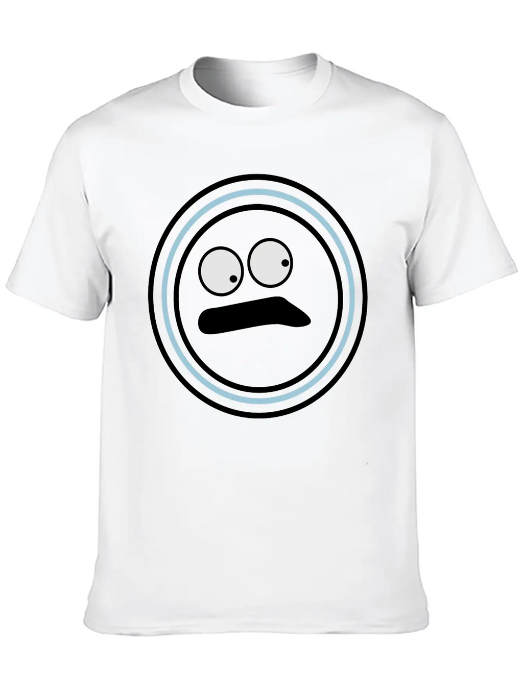 Cute Emotional Face Huh Timeless Short Sleeve Tee – Comfy And Minimalist Design