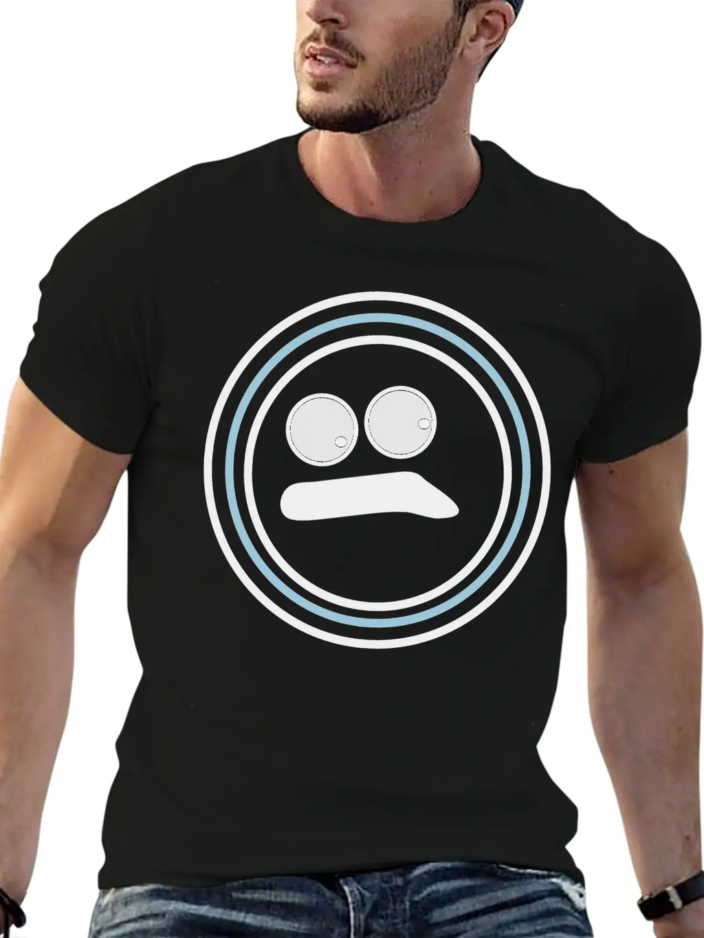Cute Emotional Face Huh Timeless Short Sleeve Tee – Comfy And Minimalist Design