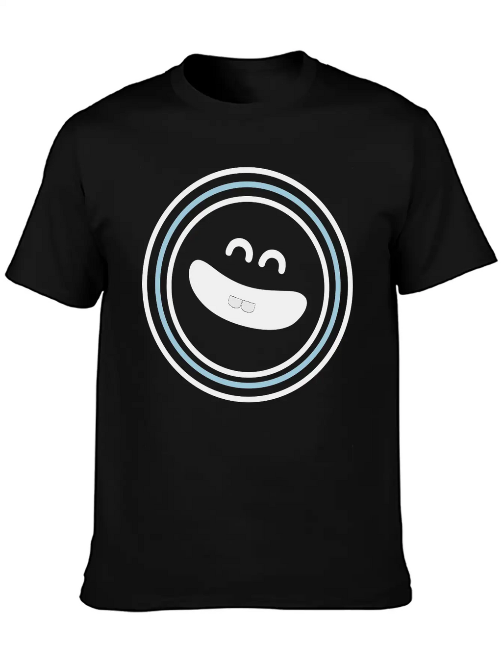 Cute Emotional Face Smile Breathable Soft Cotton T-Shirt – Timeless Casual Look