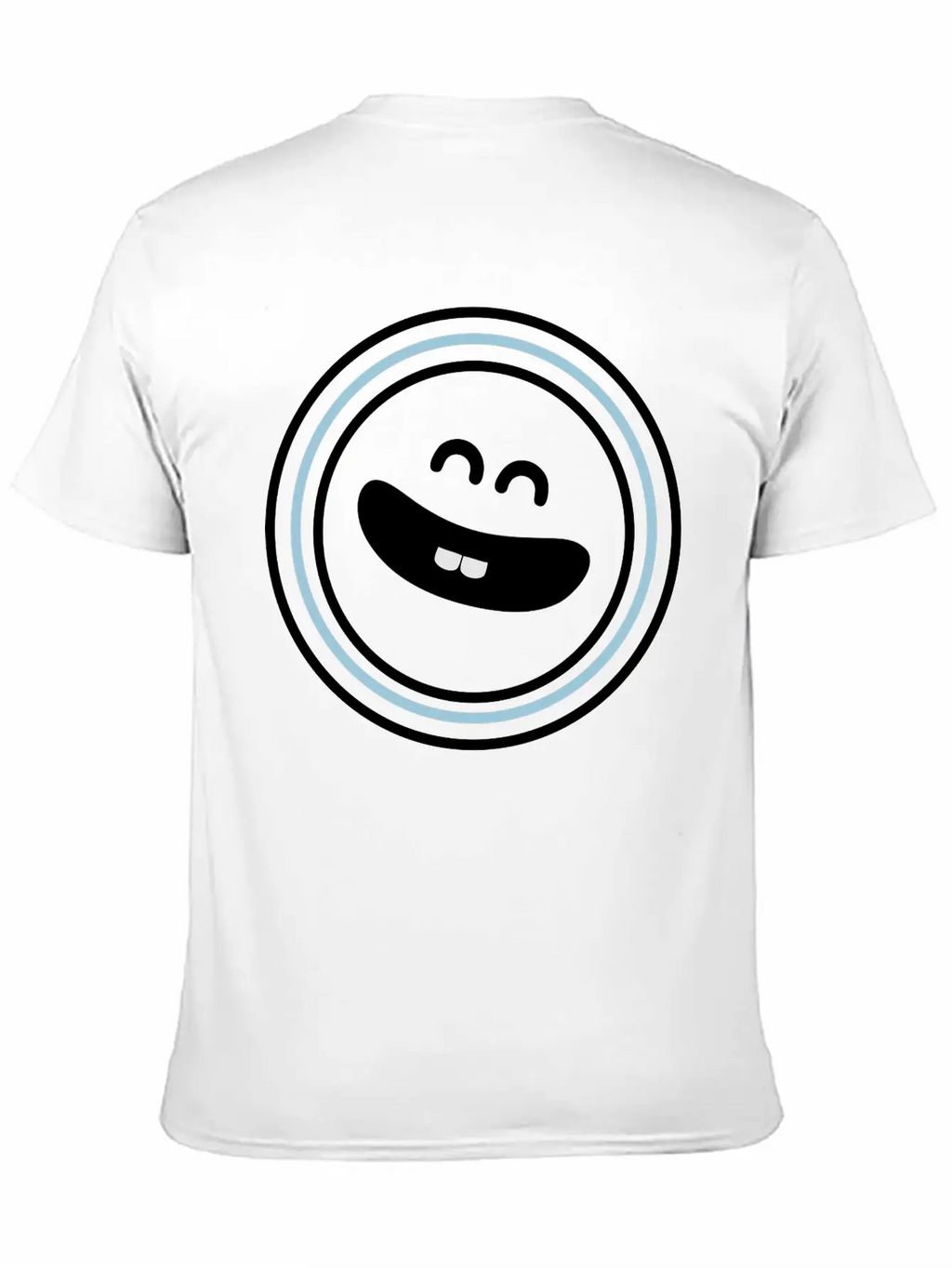 Cute Emotional Face Smile Breathable Soft Cotton T-Shirt – Timeless Casual Look