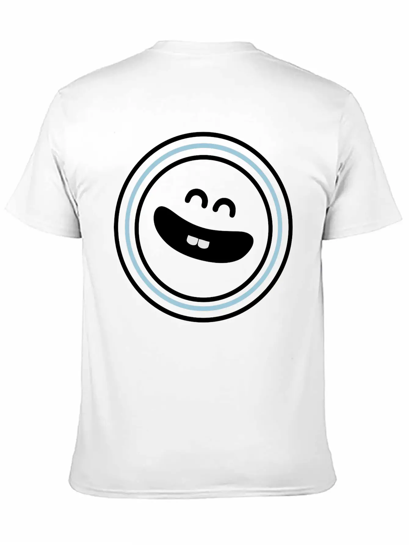 Cute Emotional Face Smile Breathable Soft Cotton T-Shirt – Timeless Casual Look