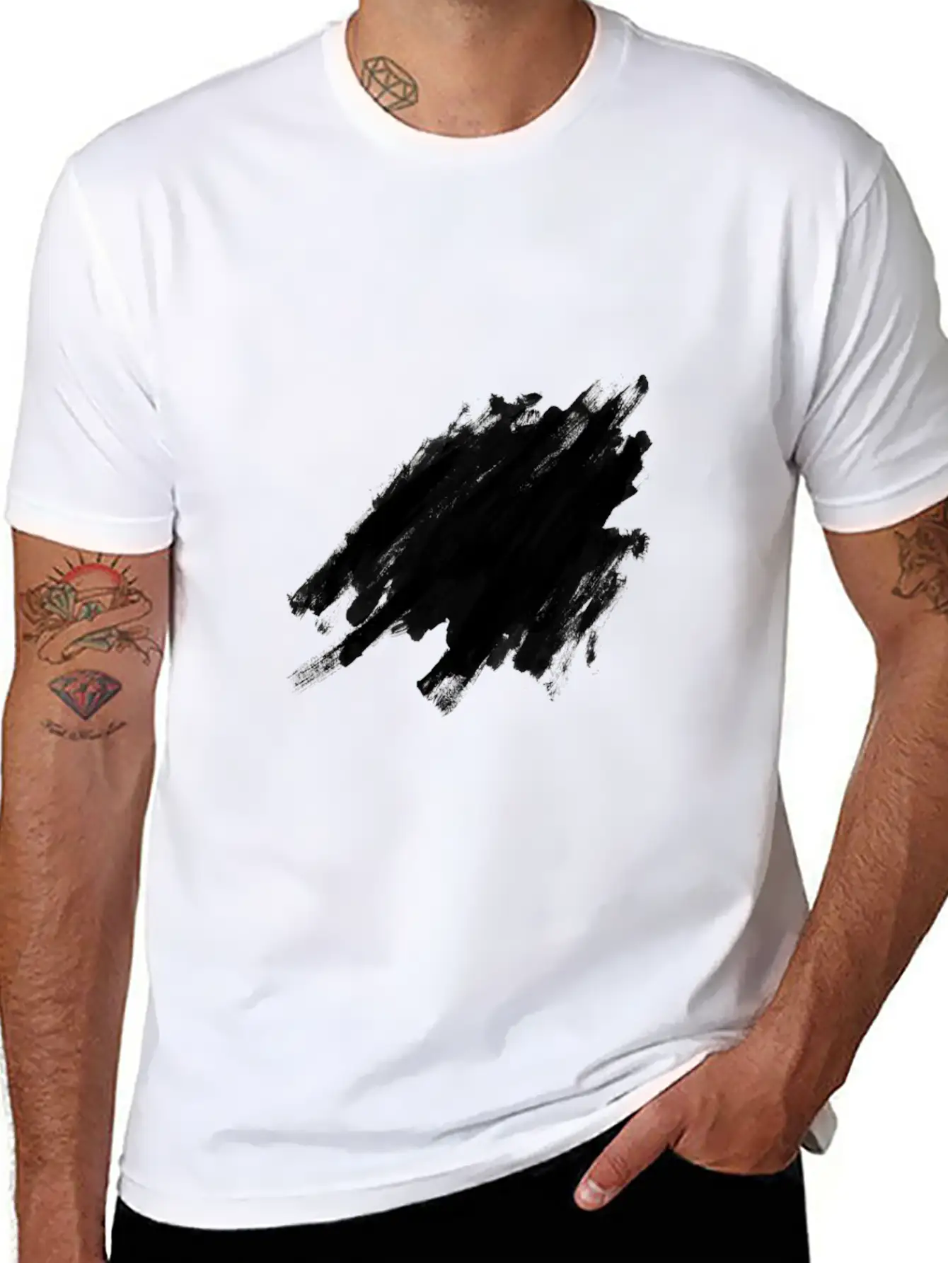 Cute Funny Cute Art Comic Drawing T-Shirt Modern Fit Casual T-Shirt – Clean And Versatile Design