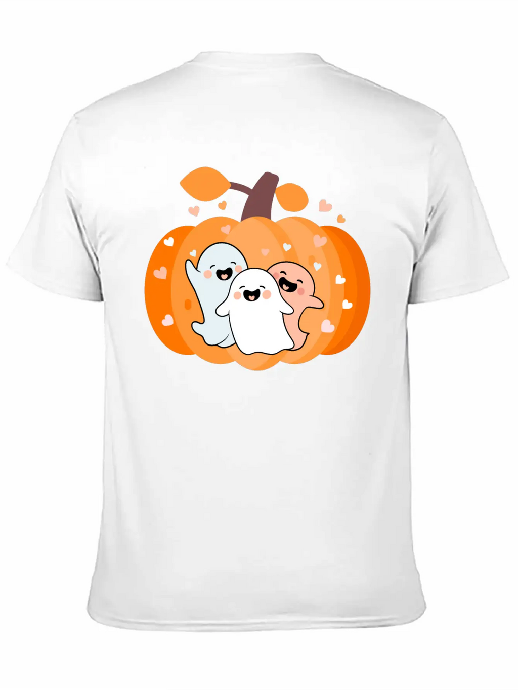 Cute Ghosts Classic Cotton Tee – Unisex Comfort For Any Season
