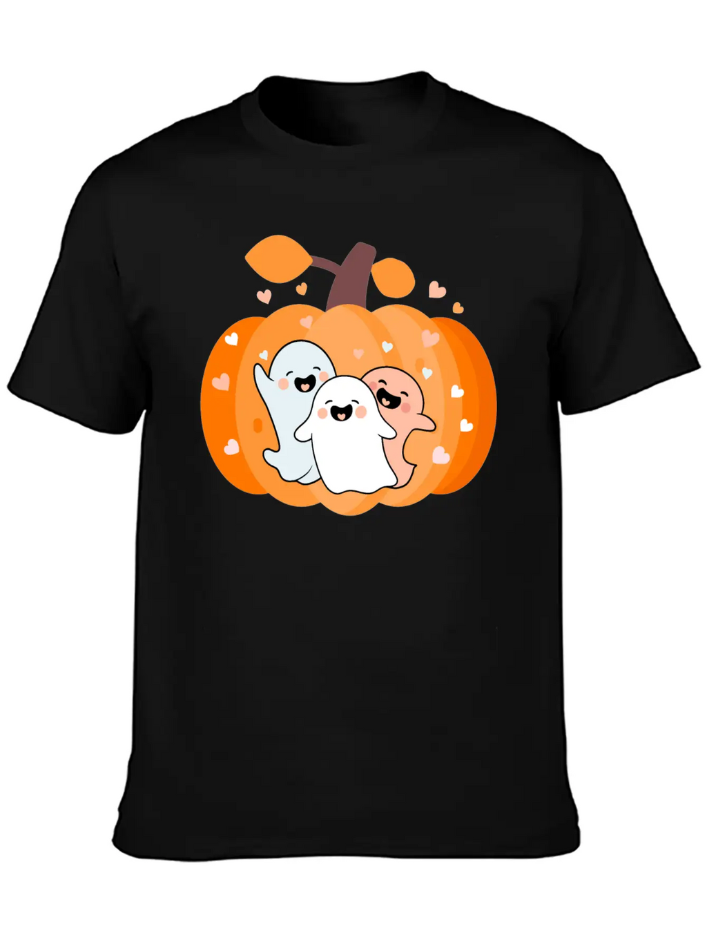 Cute Ghosts Classic Cotton Tee – Unisex Comfort For Any Season
