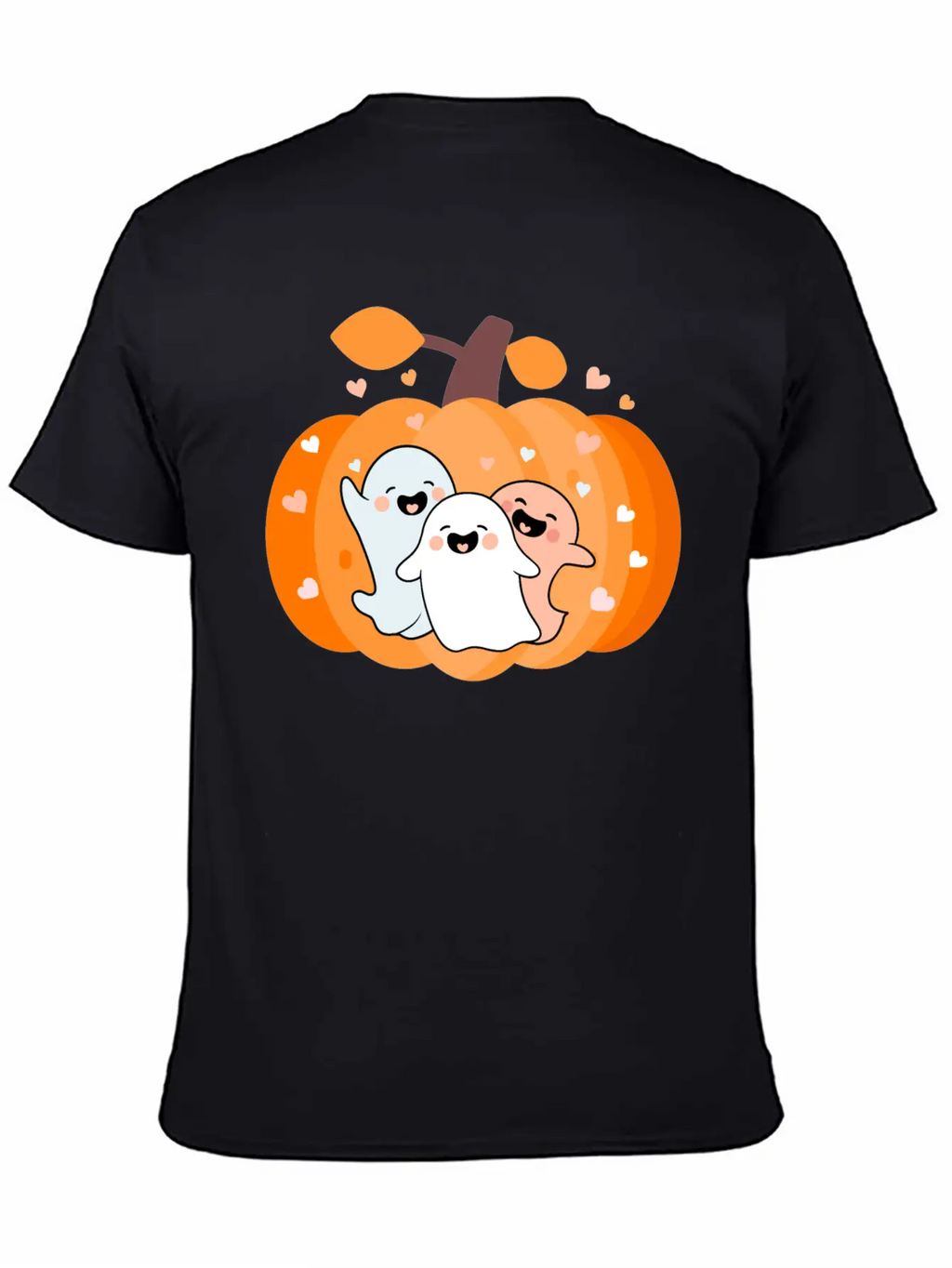Cute Ghosts Classic Cotton Tee – Unisex Comfort For Any Season
