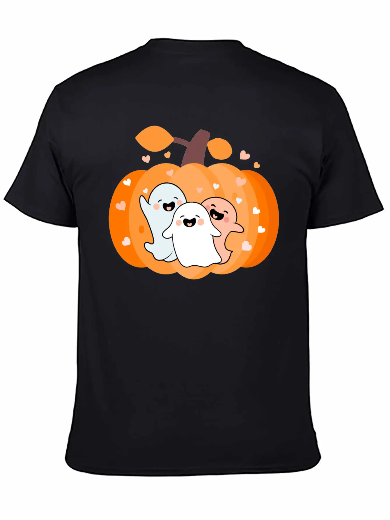 Cute Ghosts Classic Cotton Tee – Unisex Comfort For Any Season