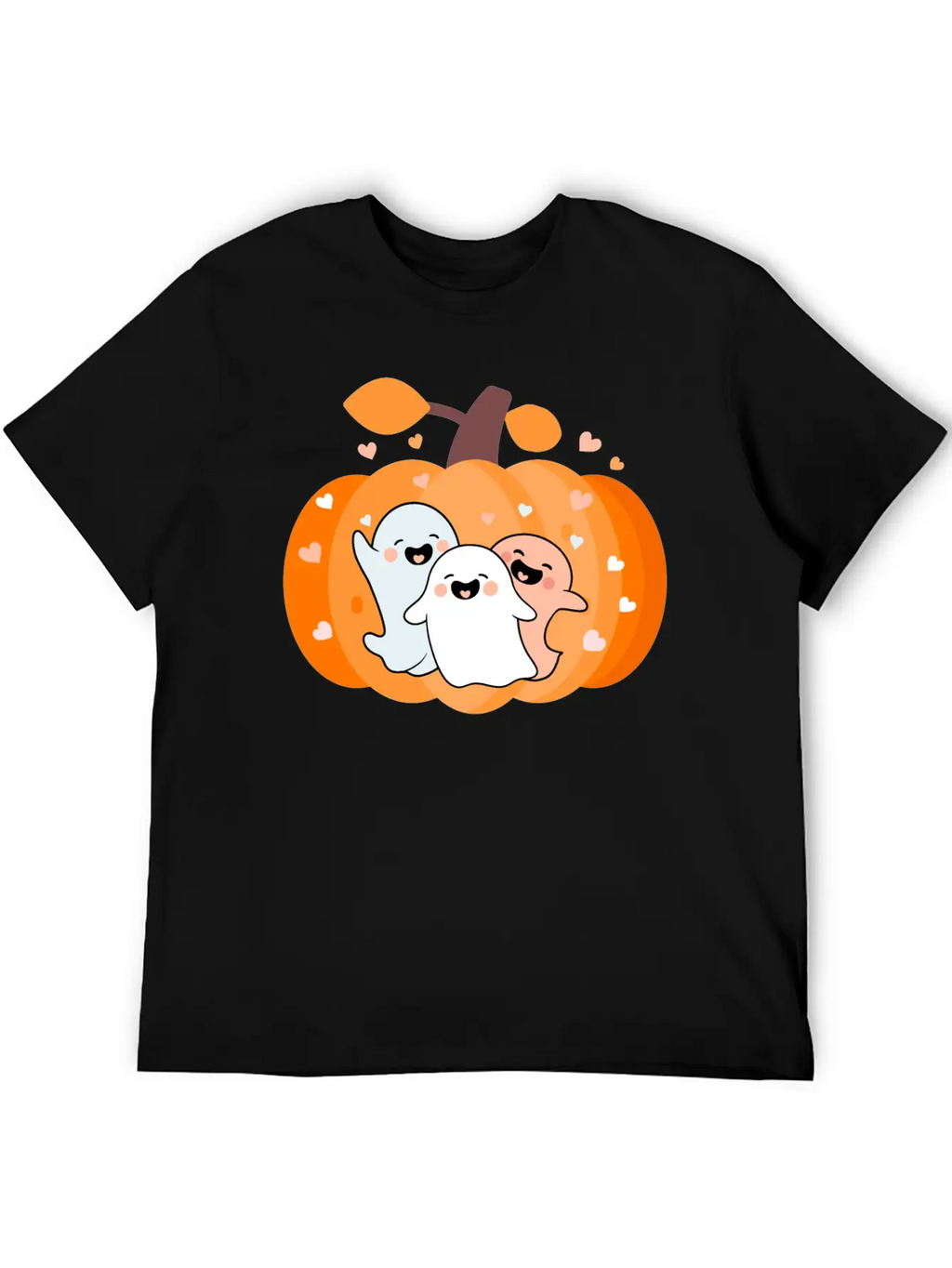 Cute Ghosts Classic Cotton Tee – Unisex Comfort For Any Season