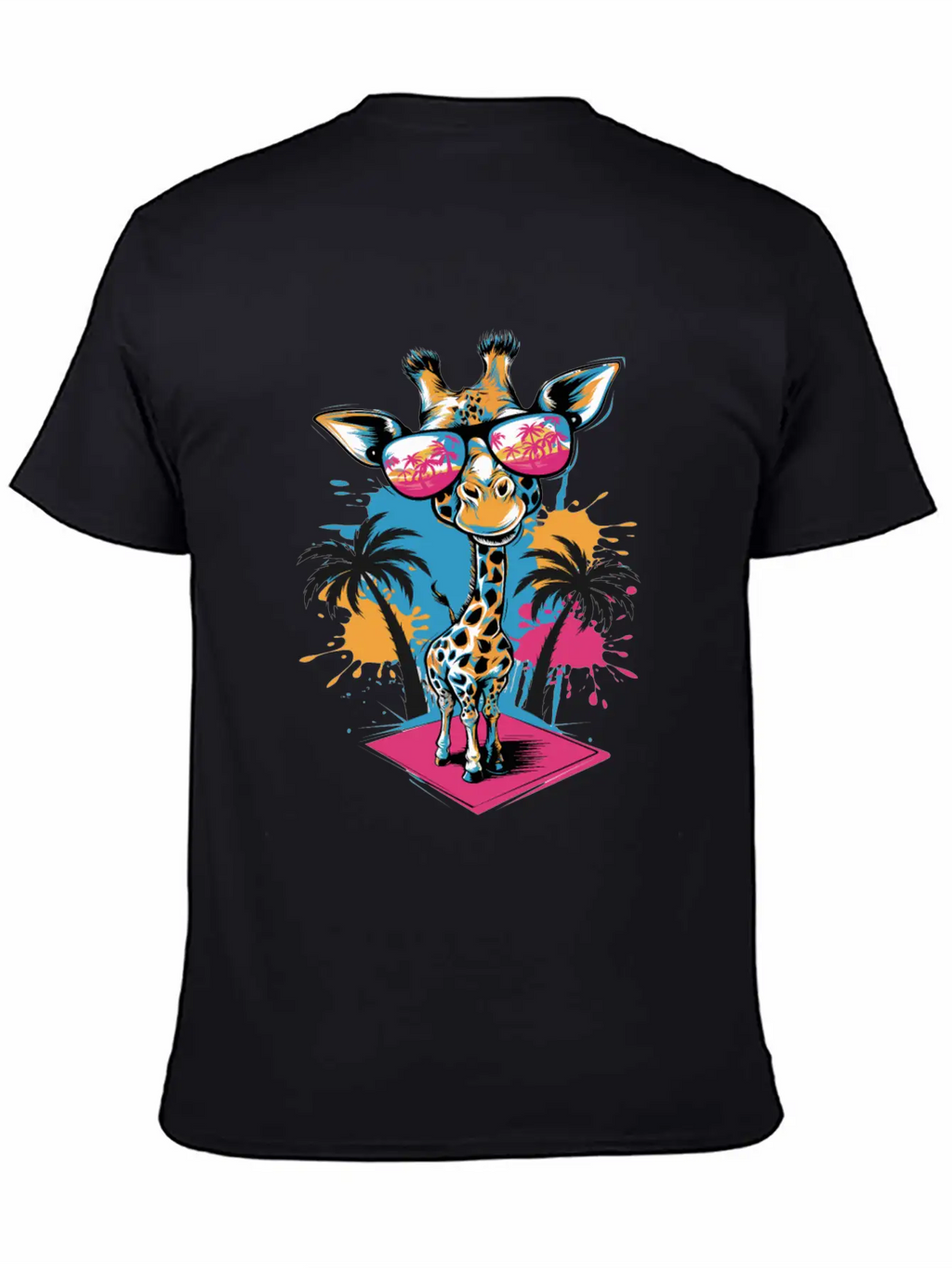 Cute Giraffe For Kids For A Kid Timeless Short Sleeve Tee – Comfy And Minimalist Design