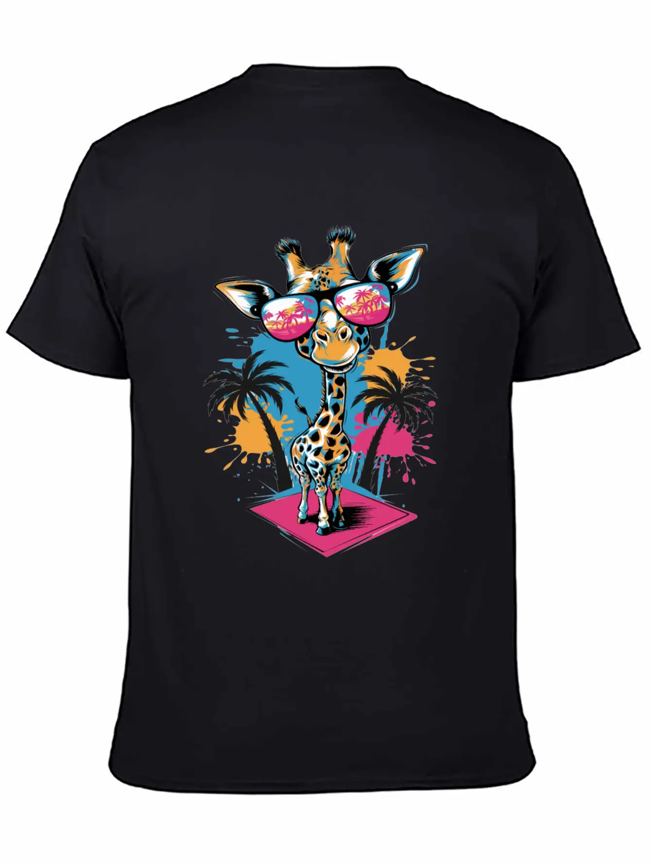 Cute Giraffe For Kids For A Kid Timeless Short Sleeve Tee – Comfy And Minimalist Design