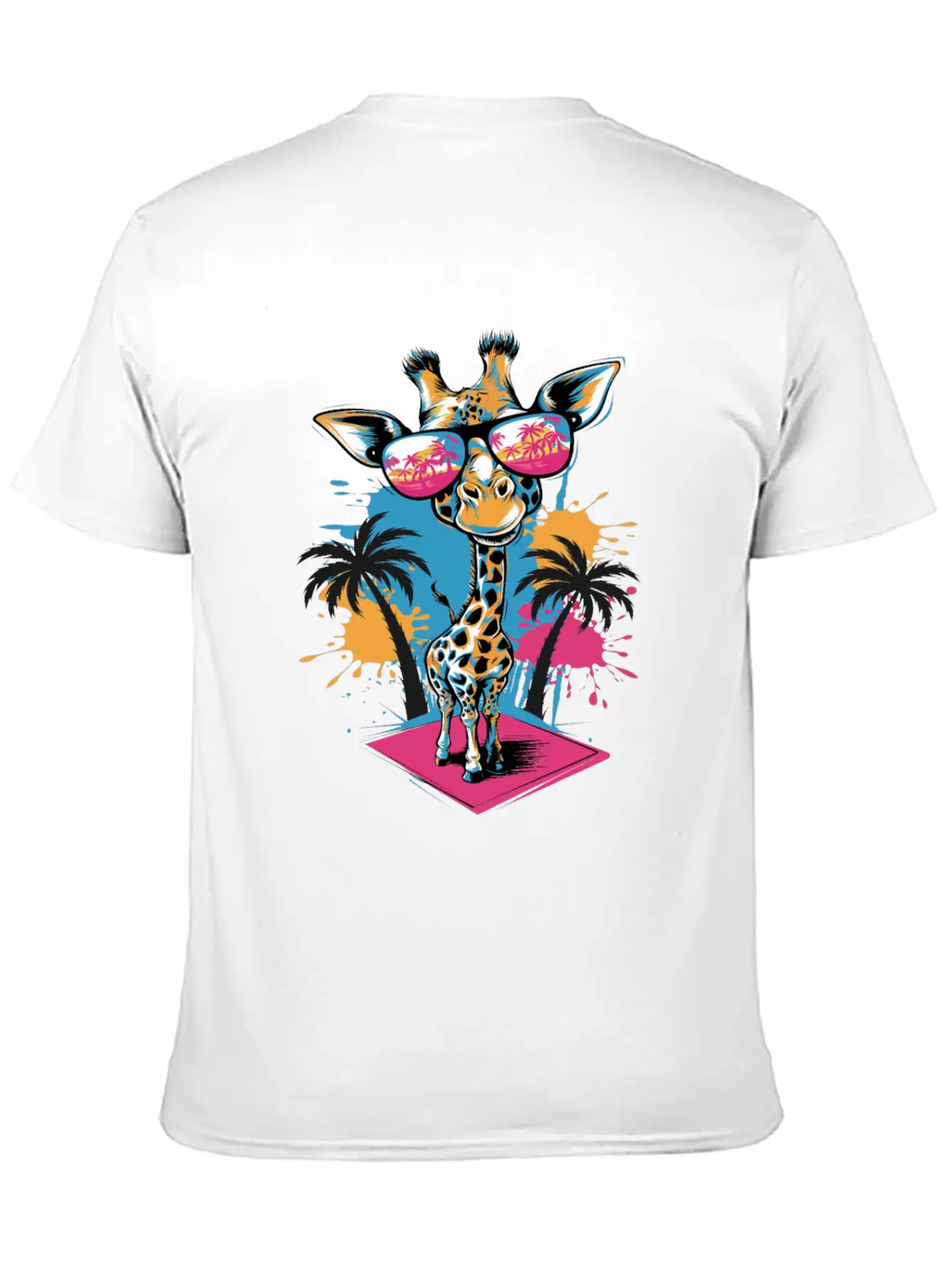 Cute Giraffe For Kids For A Kid Timeless Short Sleeve Tee – Comfy And Minimalist Design
