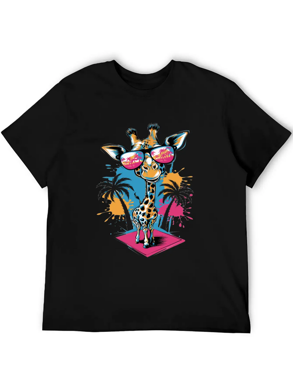 Cute Giraffe For Kids For A Kid Timeless Short Sleeve Tee – Comfy And Minimalist Design