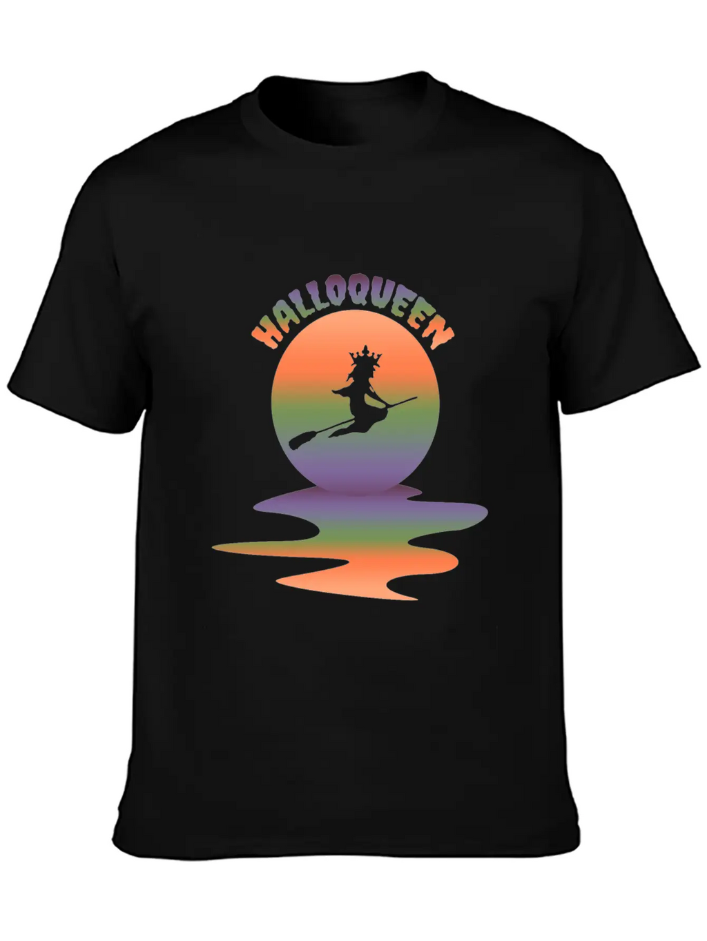 Cute Halloween Costume Creepy Funny Witch Classic Cotton Tee – Unisex Comfort For Any Season