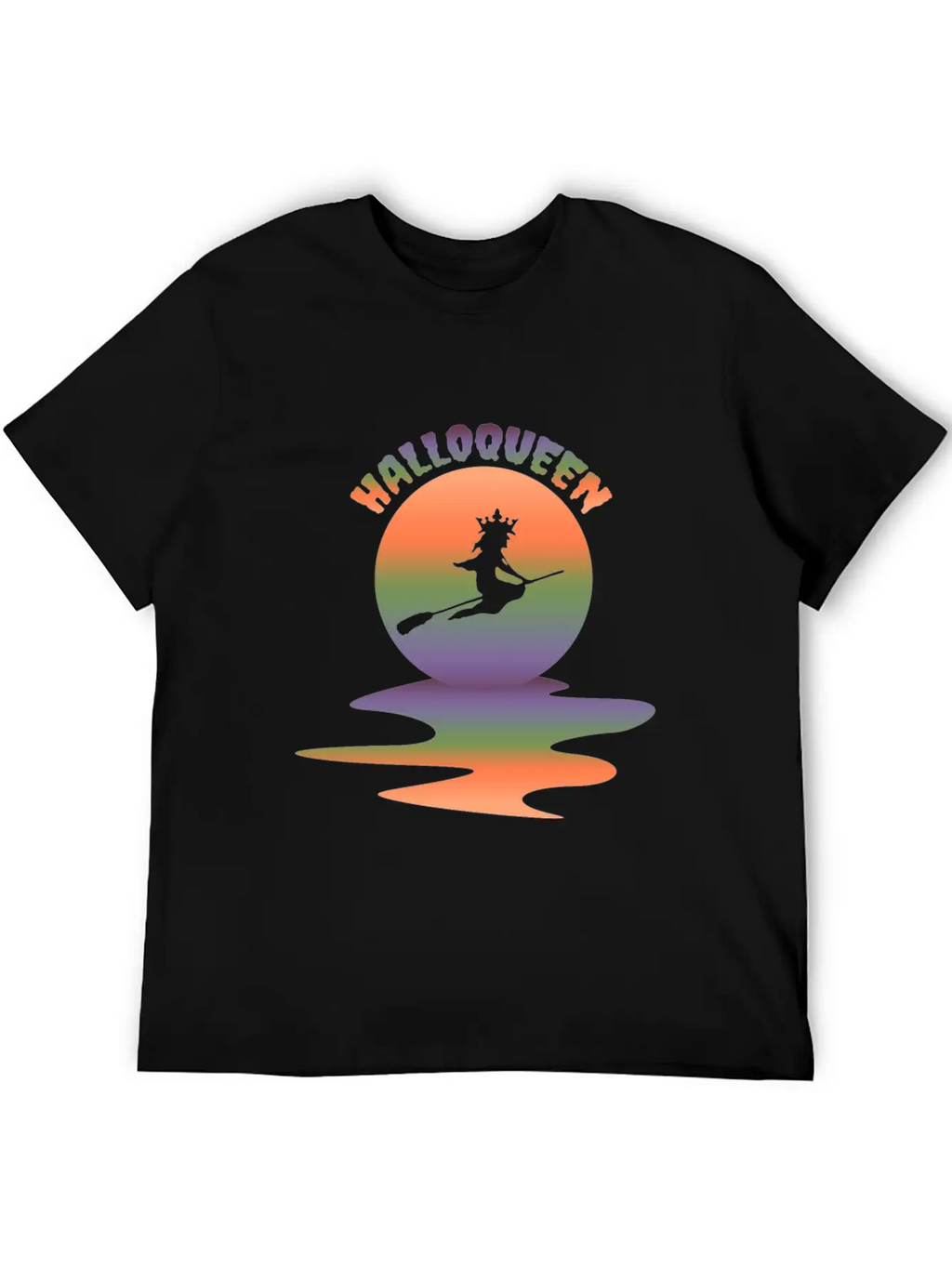 Cute Halloween Costume Creepy Funny Witch Classic Cotton Tee – Unisex Comfort For Any Season