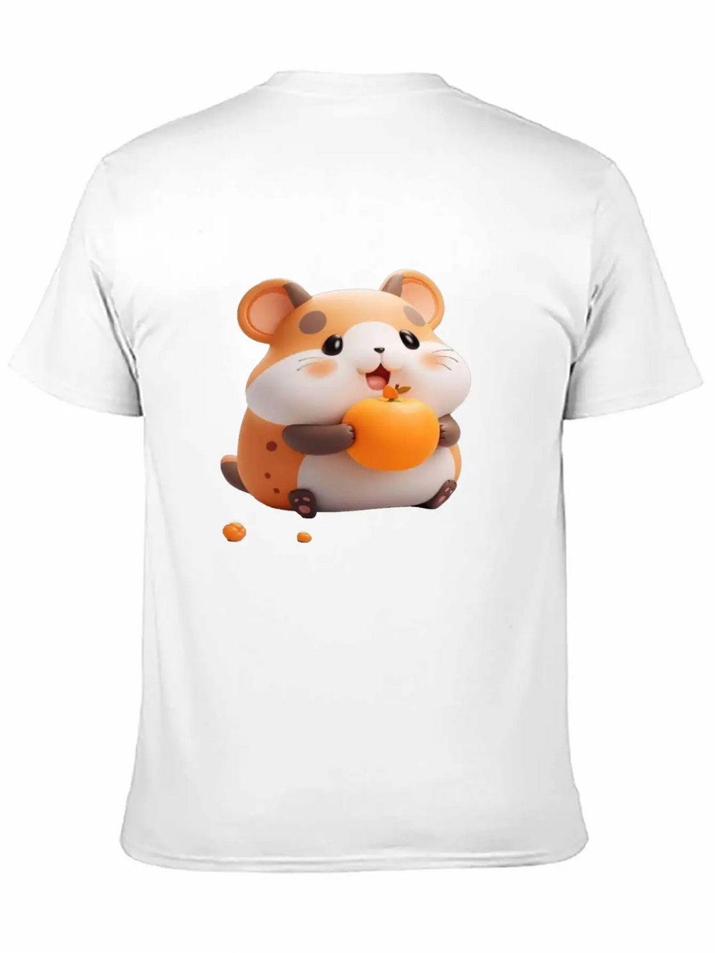 Cute Hamster Stylish Everyday T-Shirt – Unisex Basic Cotton Tee