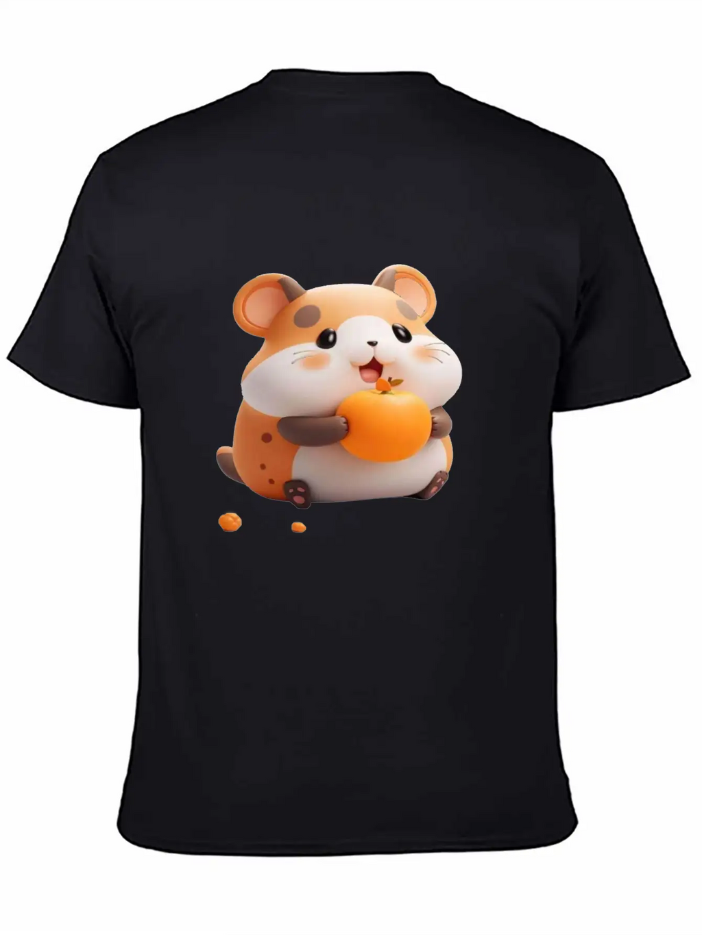 Cute Hamster Stylish Everyday T-Shirt – Unisex Basic Cotton Tee