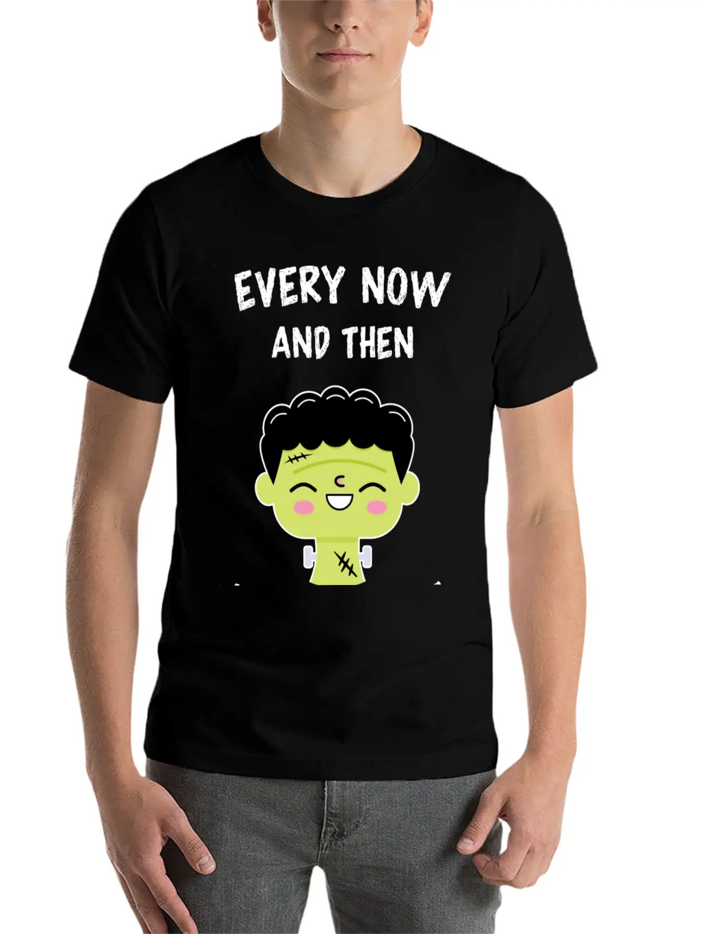 Cute Kawaii Monster Relaxed Everyday Tee – Lightweight And Durable Cotton