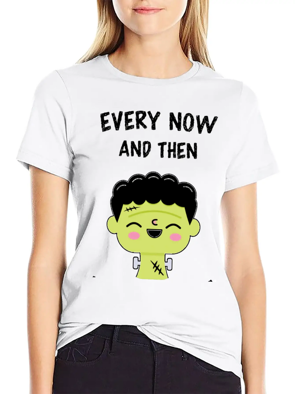 Cute Kawaii Monster Relaxed Everyday Tee – Lightweight And Durable Cotton
