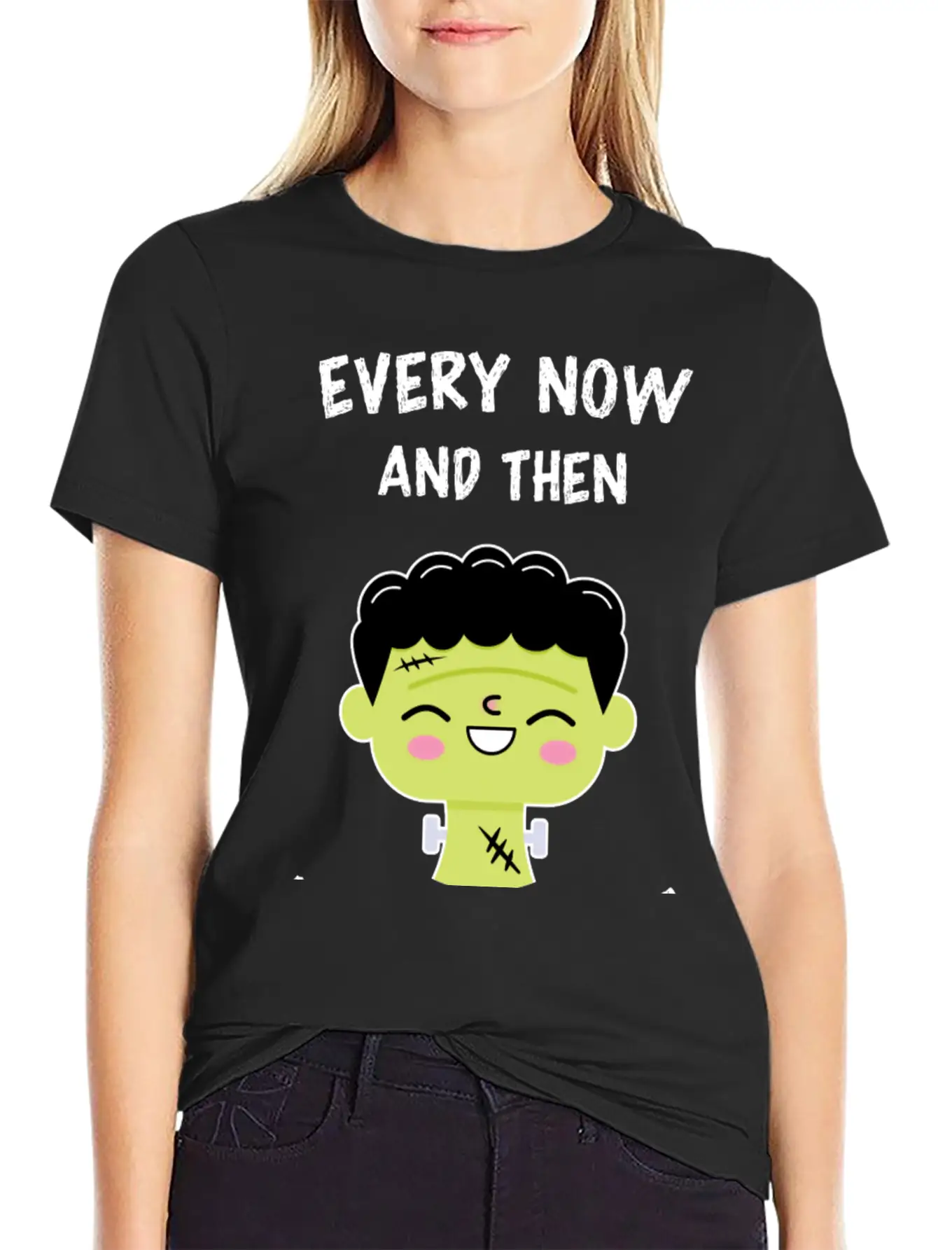 Cute Kawaii Monster Relaxed Everyday Tee – Lightweight And Durable Cotton