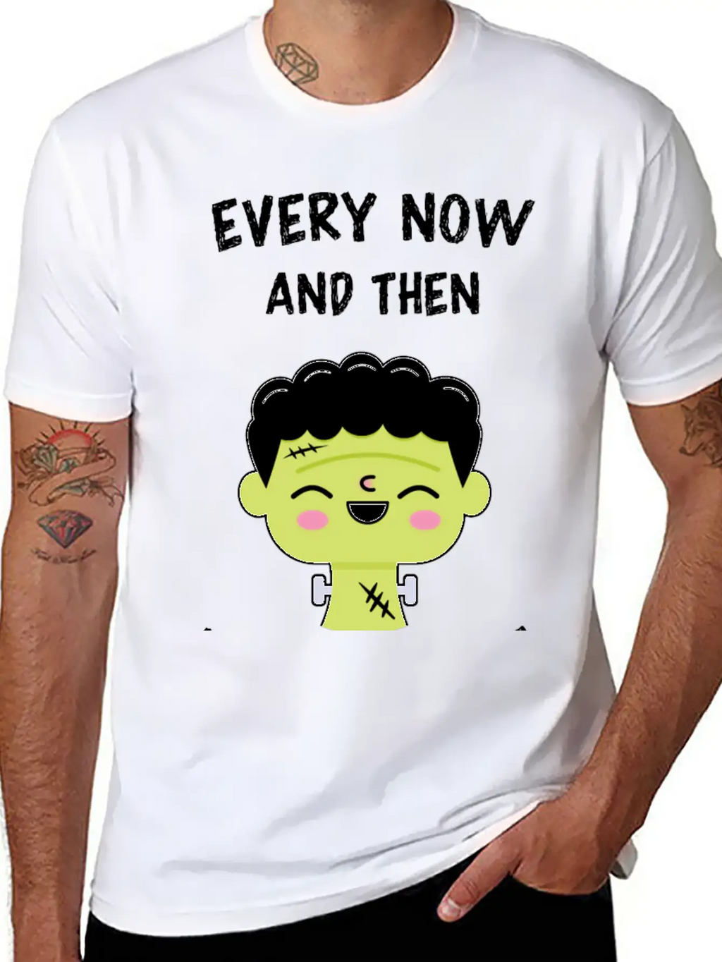 Cute Kawaii Monster Relaxed Everyday Tee – Lightweight And Durable Cotton