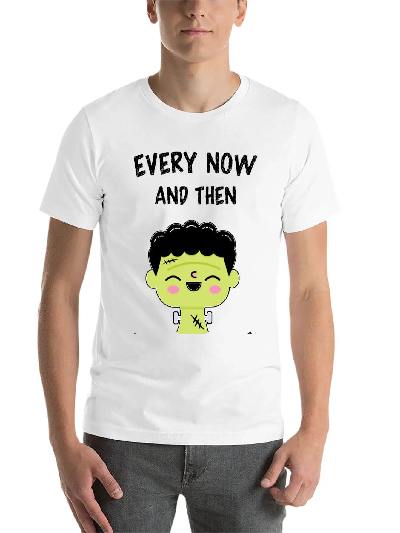 Cute Kawaii Monster Relaxed Everyday Tee – Lightweight And Durable Cotton