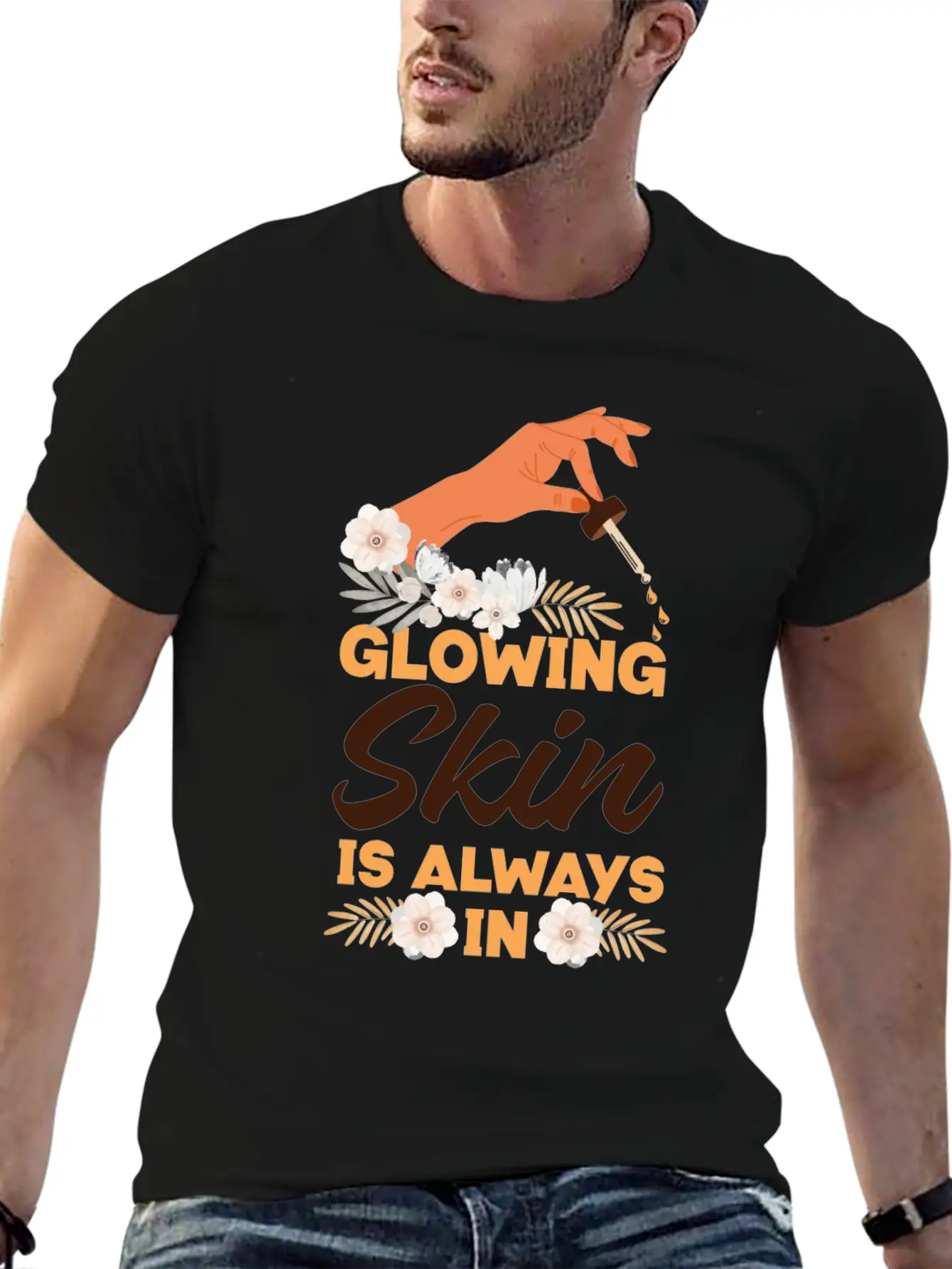 Cute Licensed Esthetician Skincare Basic Graphic T-Shirt – Daily Comfort In Soft Cotton