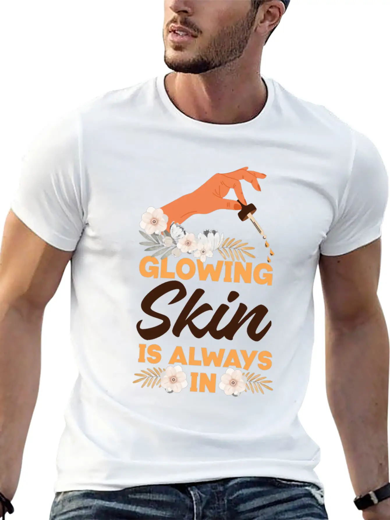 Cute Licensed Esthetician Skincare Basic Graphic T-Shirt – Daily Comfort In Soft Cotton