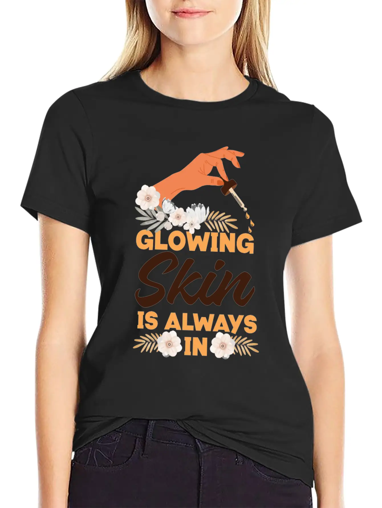 Cute Licensed Esthetician Skincare Basic Graphic T-Shirt – Daily Comfort In Soft Cotton