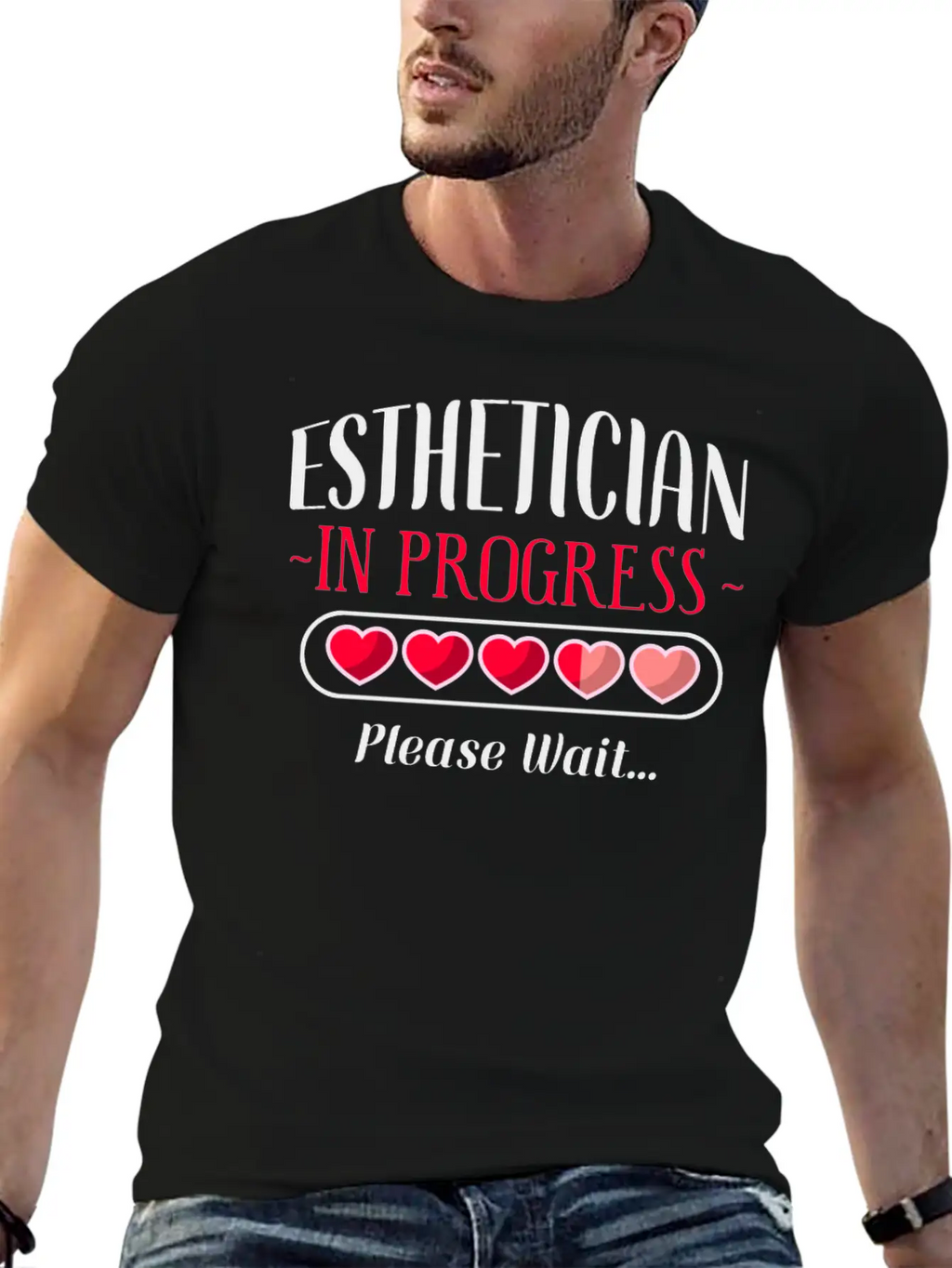 Cute Licensed Esthetician Skincare Breathable Graphic T-Shirt – Perfect For Casual Days