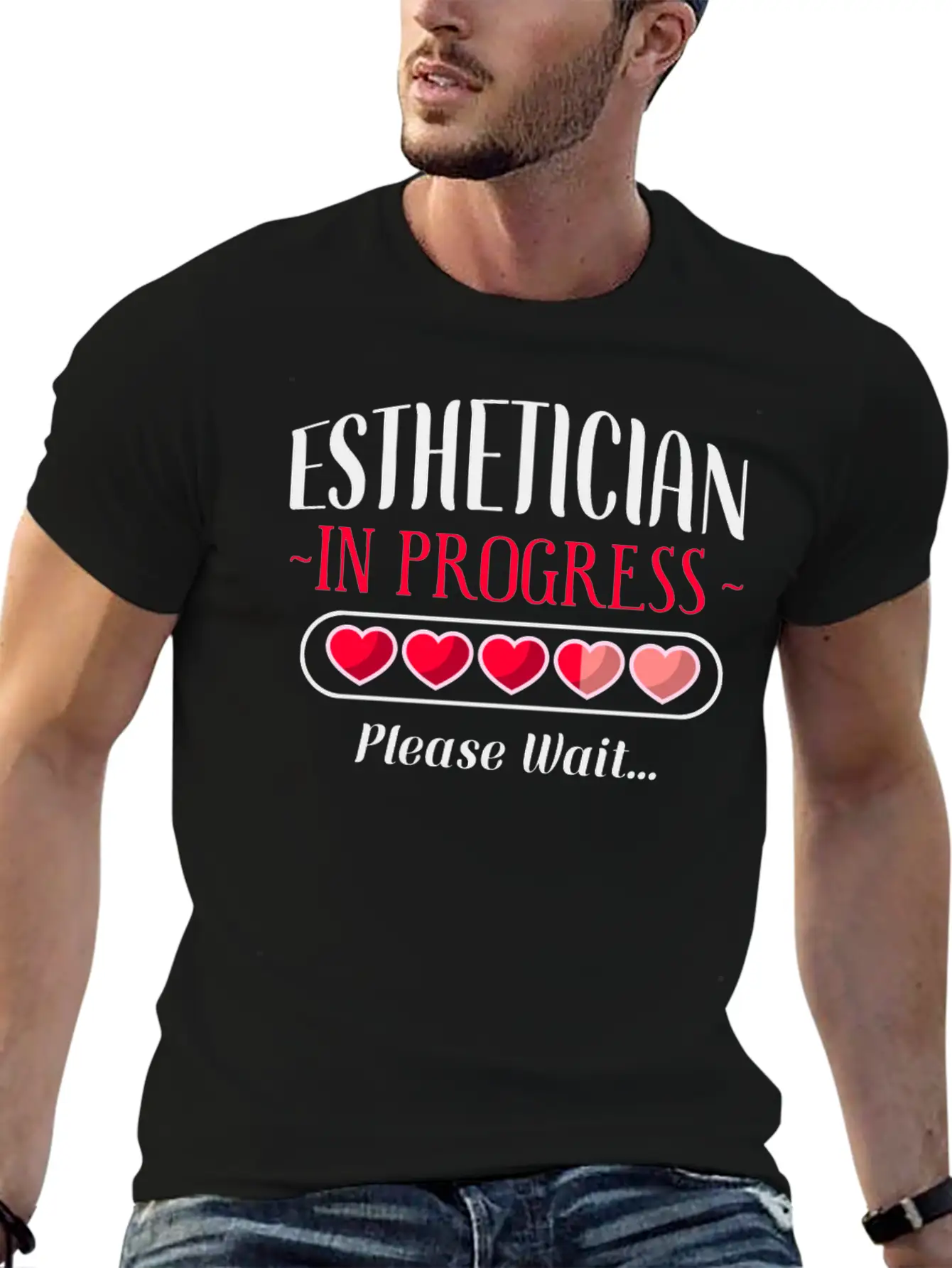 Cute Licensed Esthetician Skincare Breathable Graphic T-Shirt – Perfect For Casual Days
