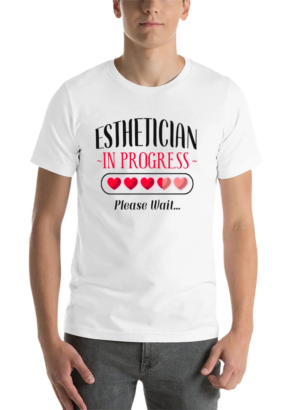 Cute Licensed Esthetician Skincare Breathable Graphic T-Shirt – Perfect For Casual Days