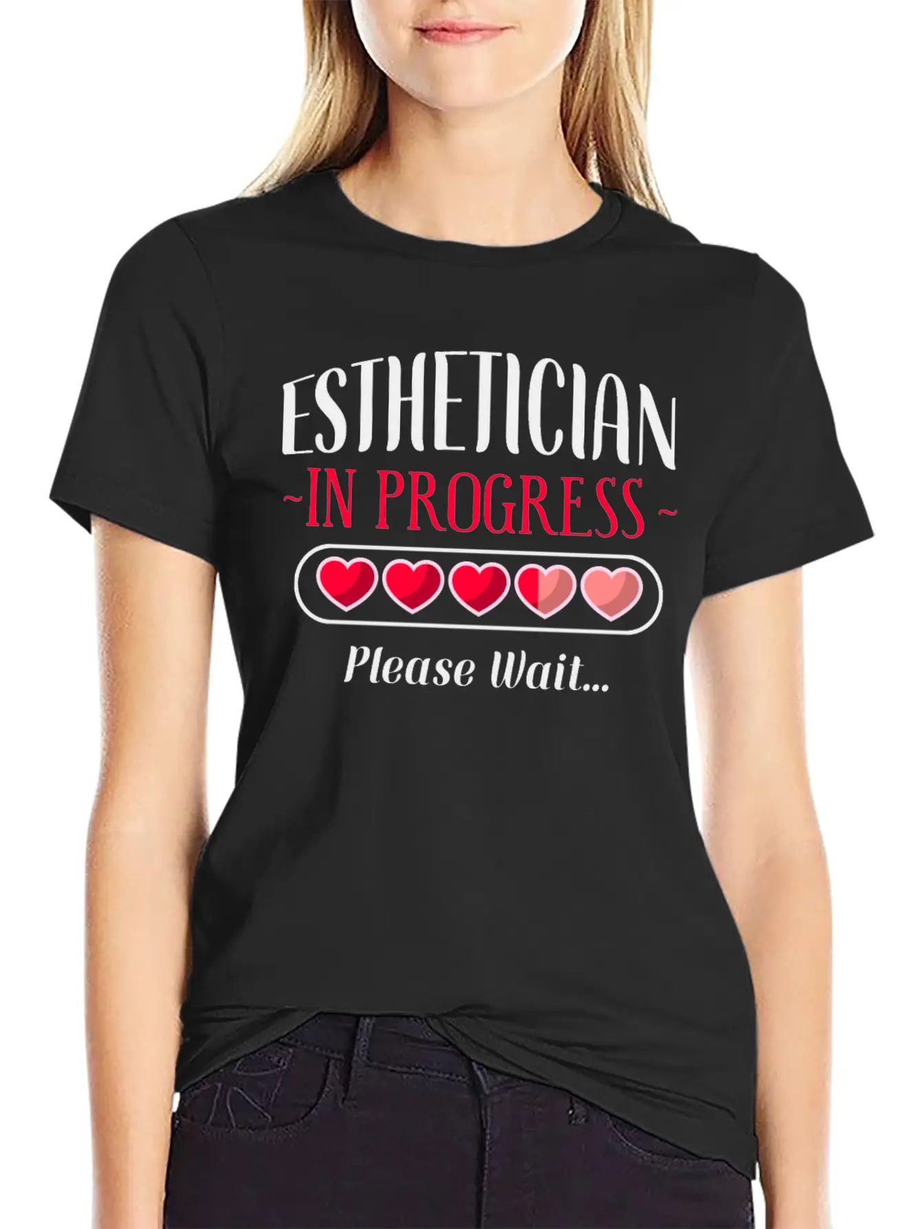 Cute Licensed Esthetician Skincare Breathable Graphic T-Shirt – Perfect For Casual Days