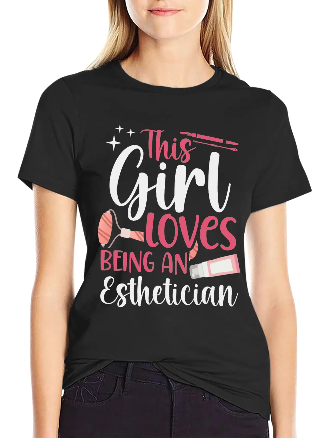 Cute Licensed Esthetician Skincare Timeless Short Sleeve Tee – Comfy And Minimalist Design