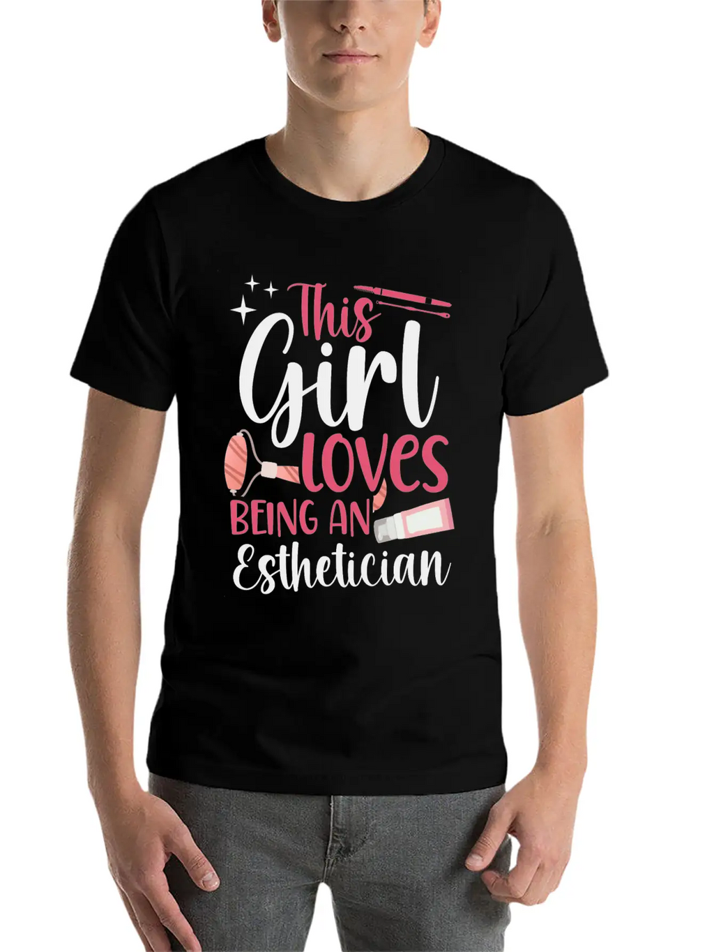 Cute Licensed Esthetician Skincare Timeless Short Sleeve Tee – Comfy And Minimalist Design